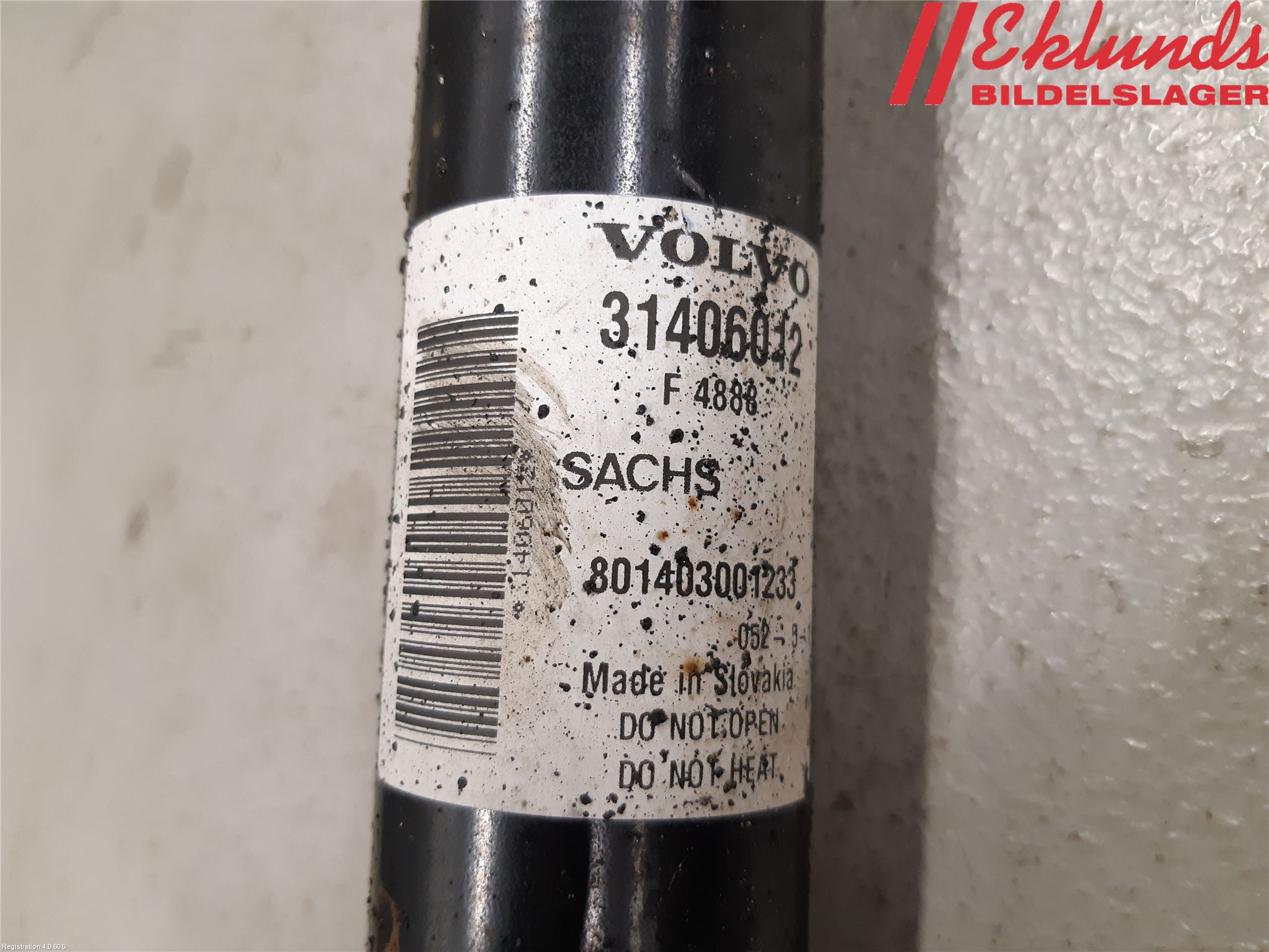 Volvo XC60 14-17 Stötdämpare Bak