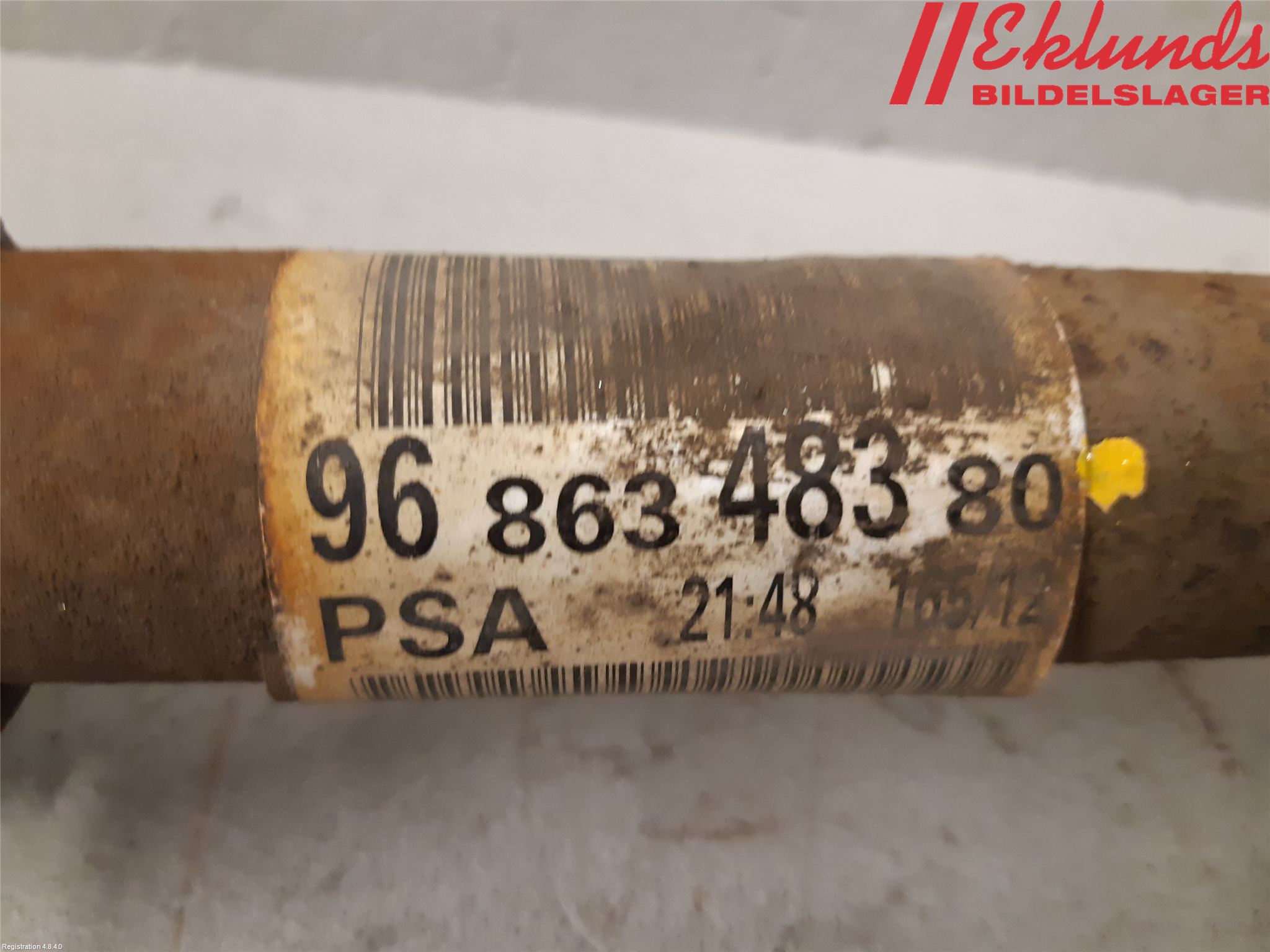 Peugeot 508 11-18 Drivaxel Fram Vänster