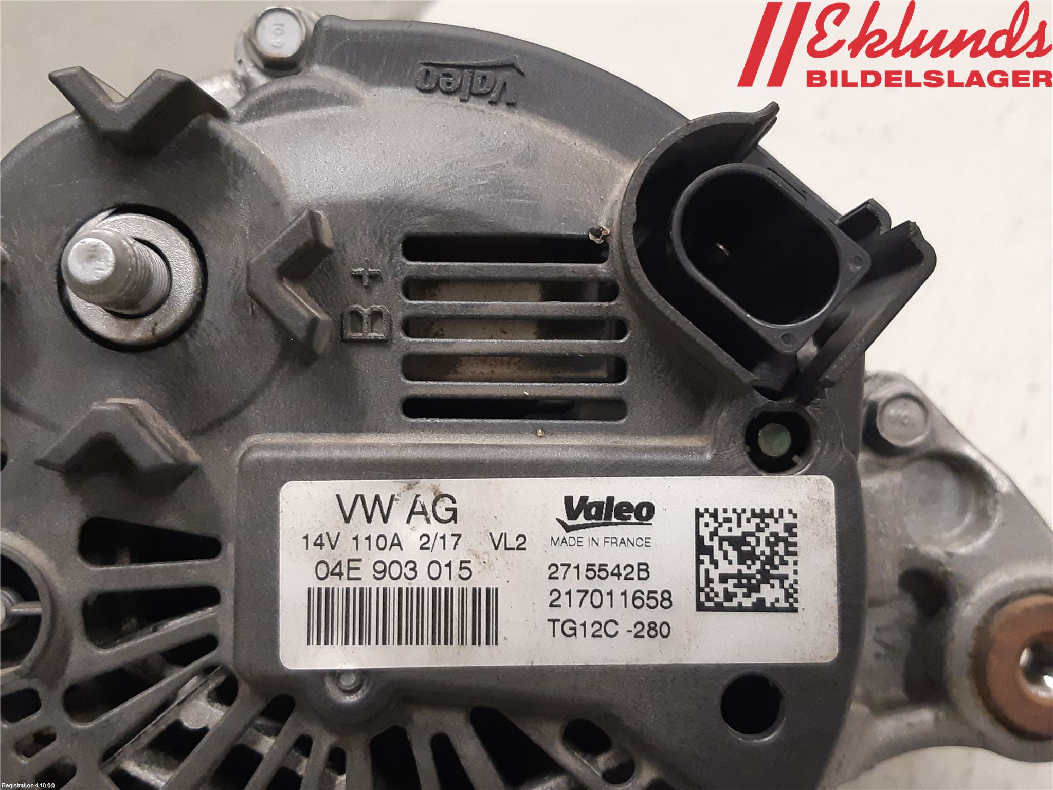 Skoda FABIA 15-21 Generator