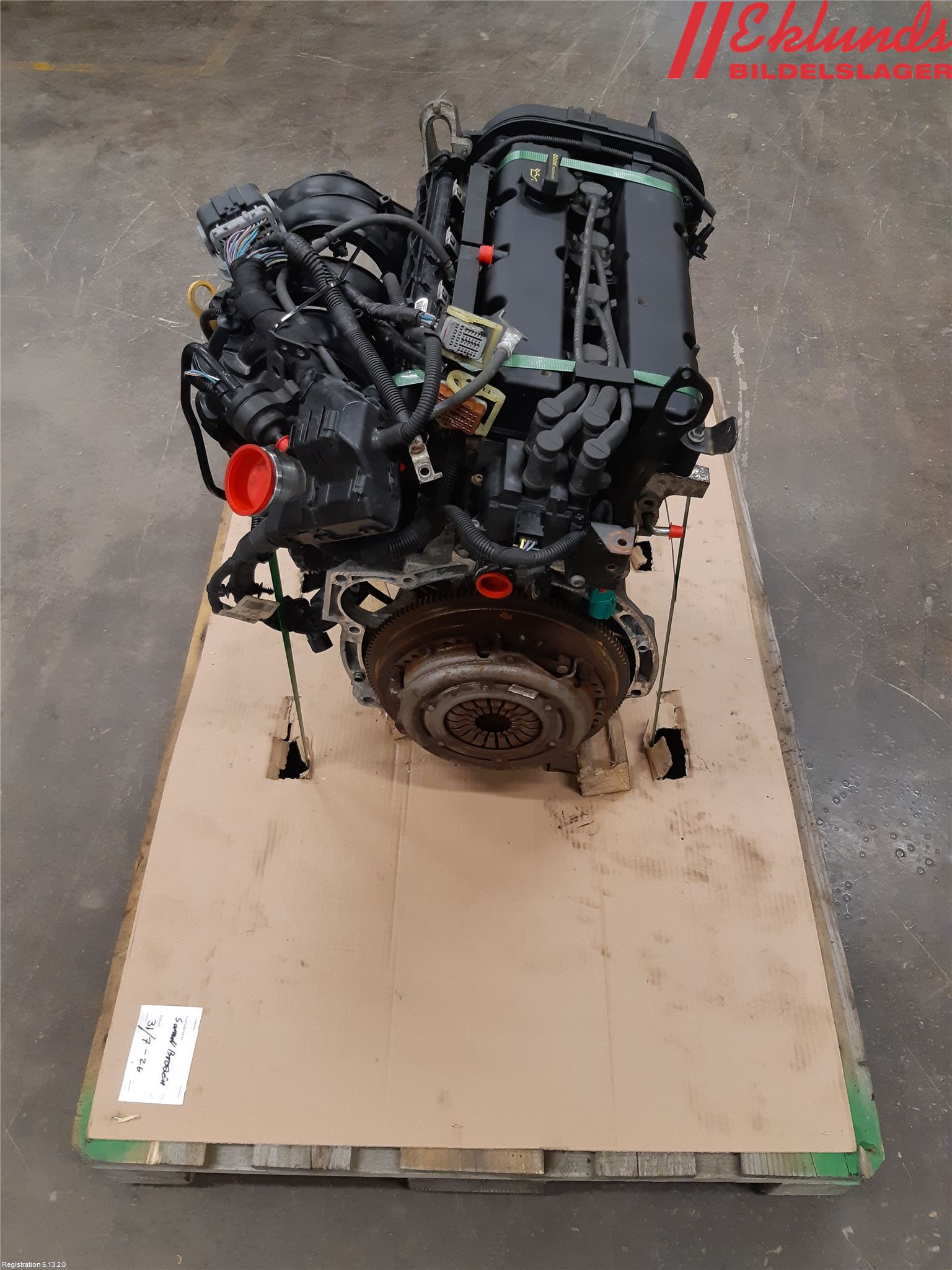 Ford FIESTA 09-12 Motor Bensin