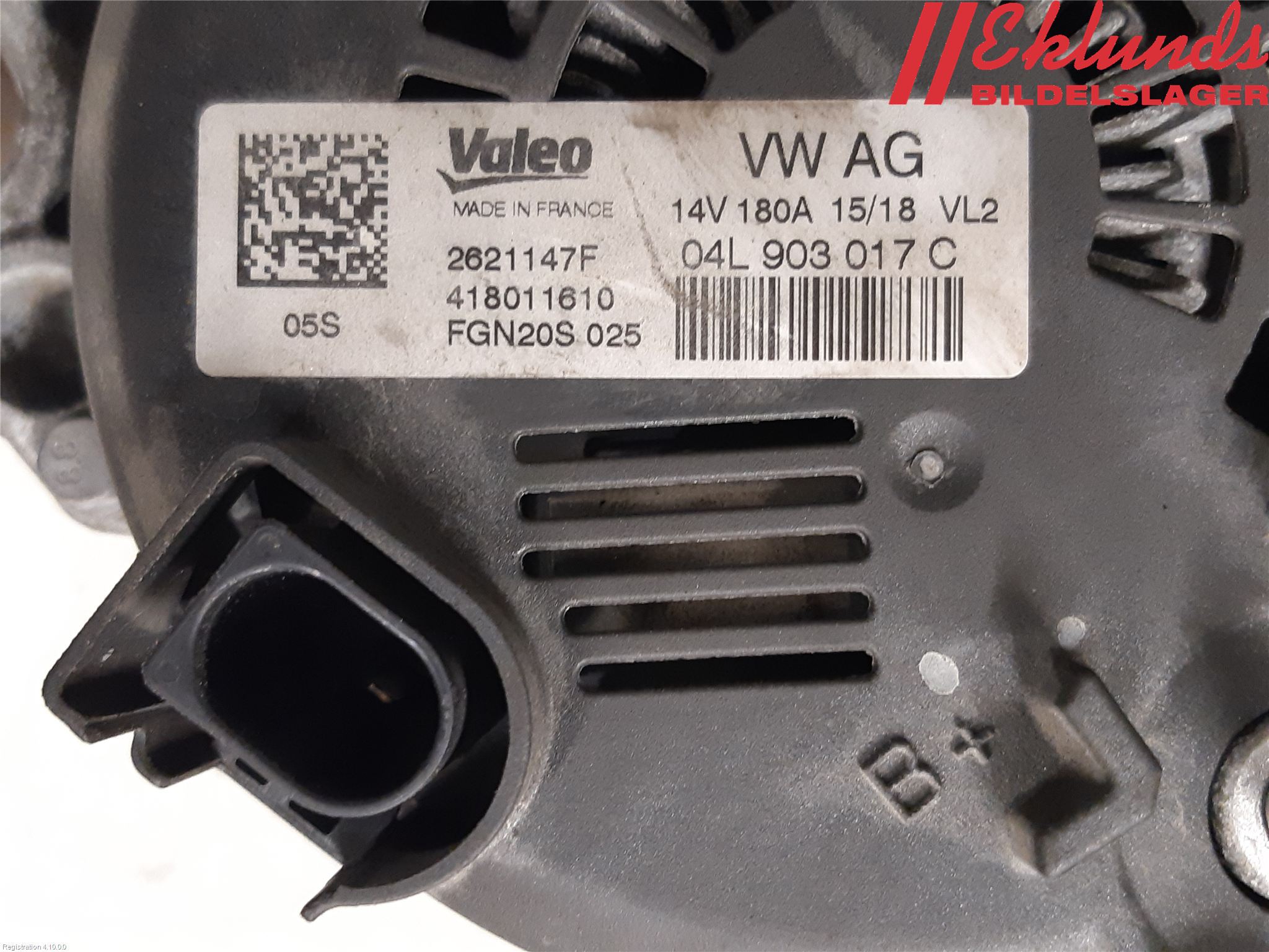 Audi A6/S6 4G 11-18 Generator