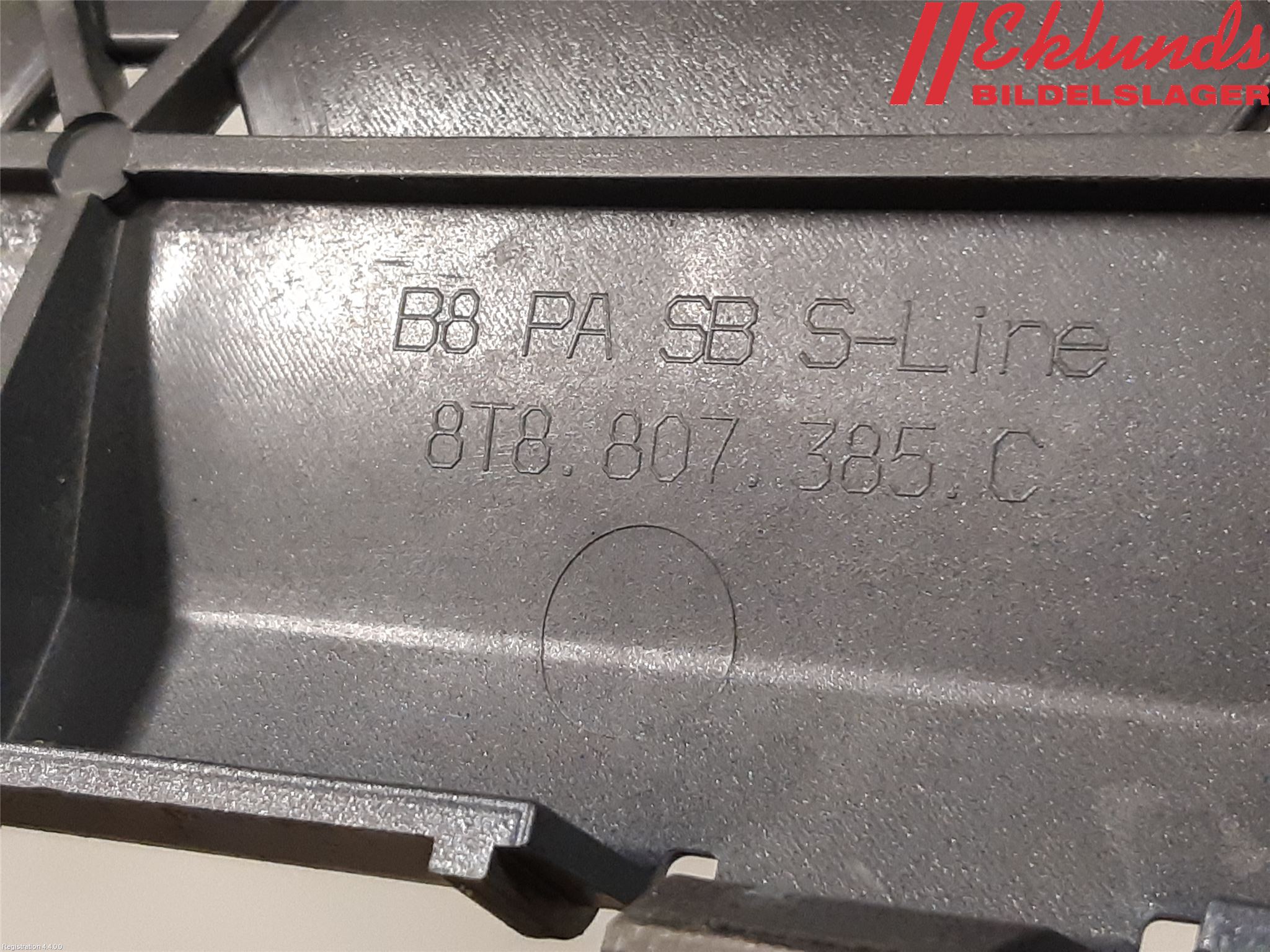 Audi A5 07-16 Stötfångare Deformelement Bak