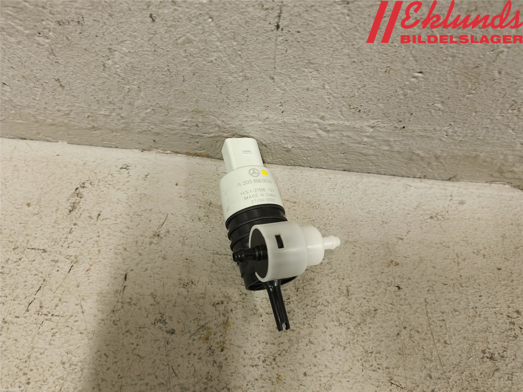 Mercedes-Benz MB E-KLASS (W213) 16-23 Spolarpump Vindruta