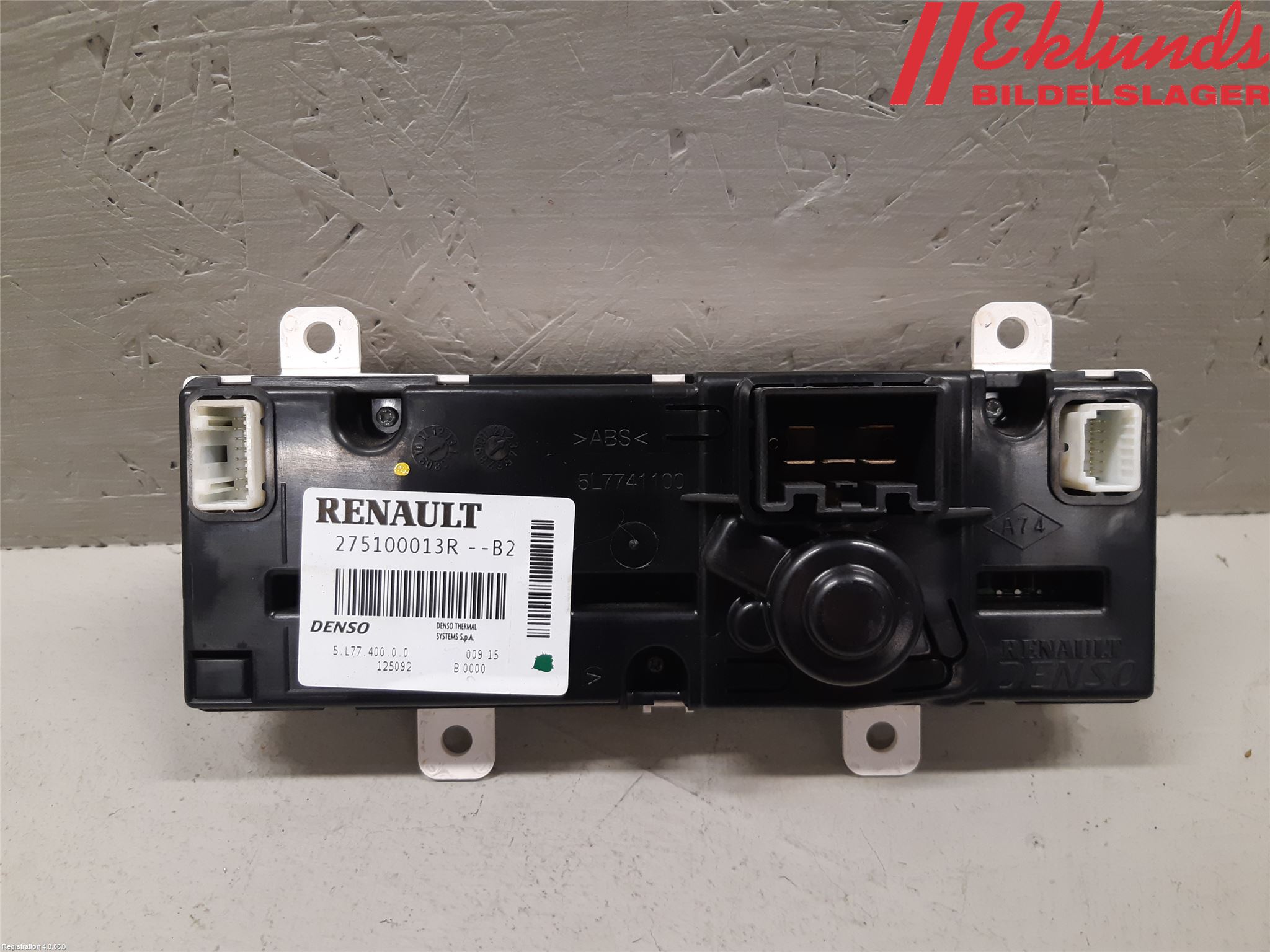 Renault TRAFIC/E-TECH 15- Ac Styrenhet Ac Manöveren