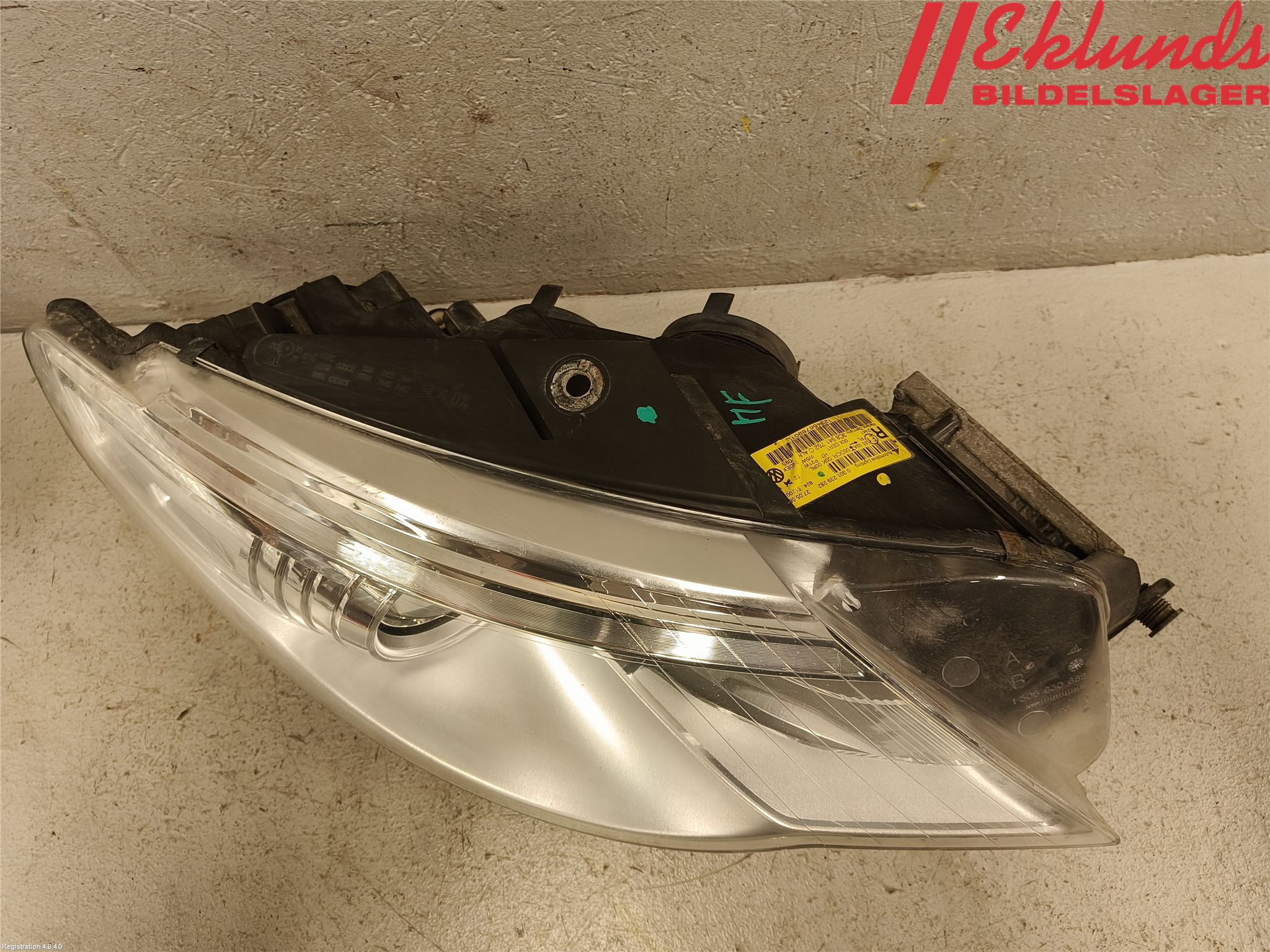 Volkswagen VW PASSAT CC 08-16 Strålkastare Höger