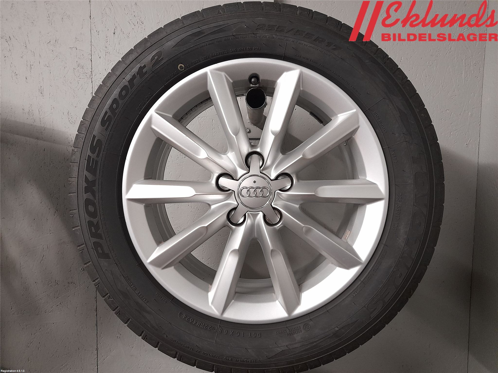 Audi Q3 8U 12-18 Sommardäck Alumfälg 4St