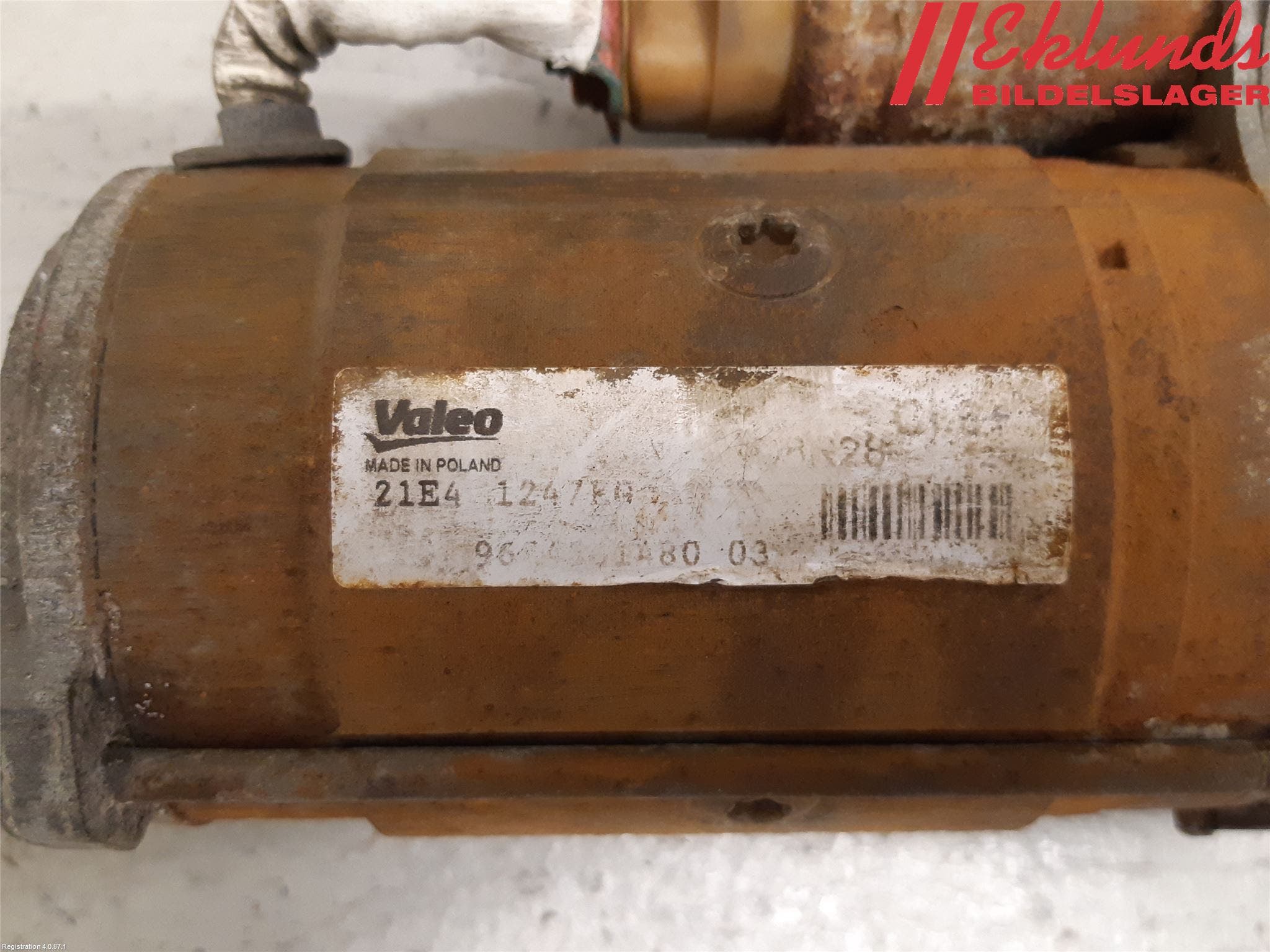 Citroen JUMPY/E-JUMPY 16- Startmotor Diesel