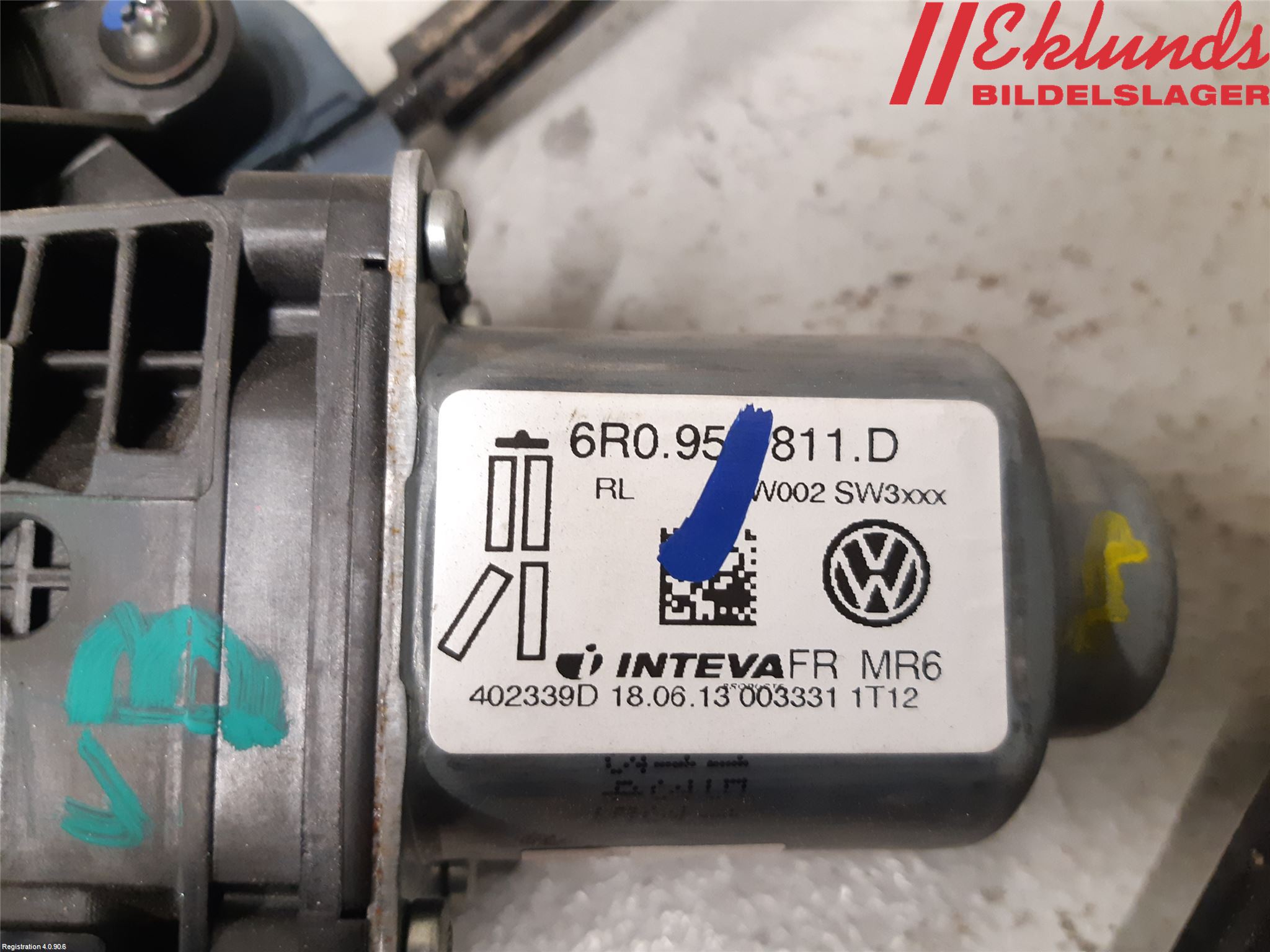 Volkswagen VW AMAROK 2H 10-22 Fönsterhiss El Kompl
