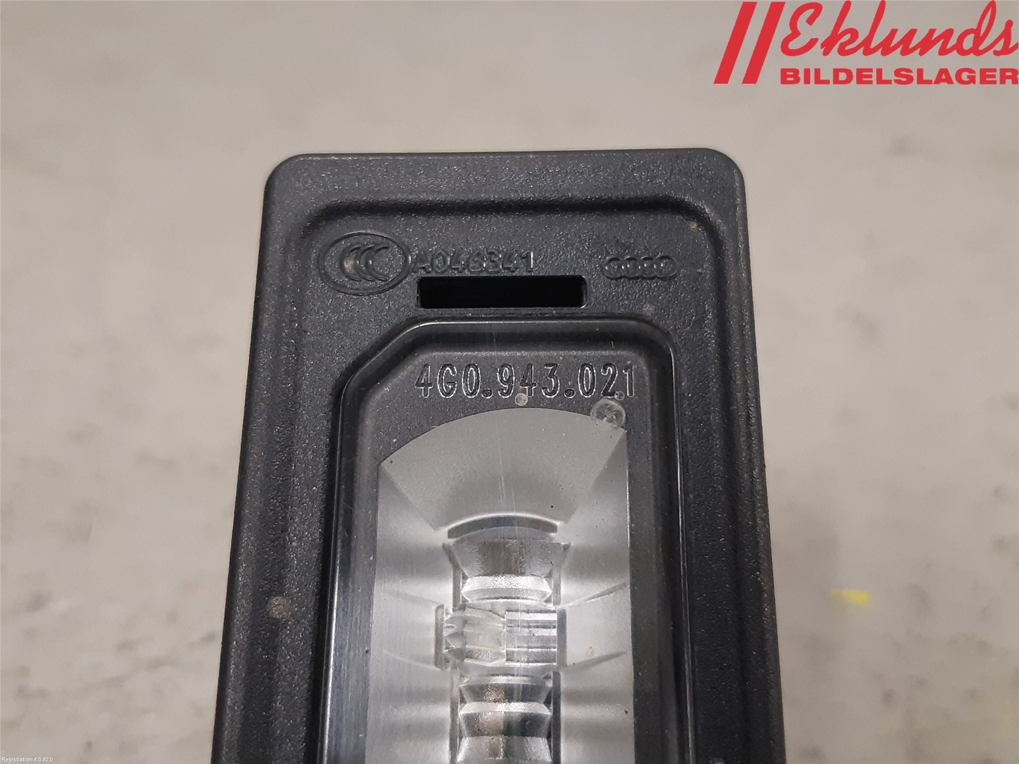 Audi A6/S6 4G 11-18 Skylt Belysning