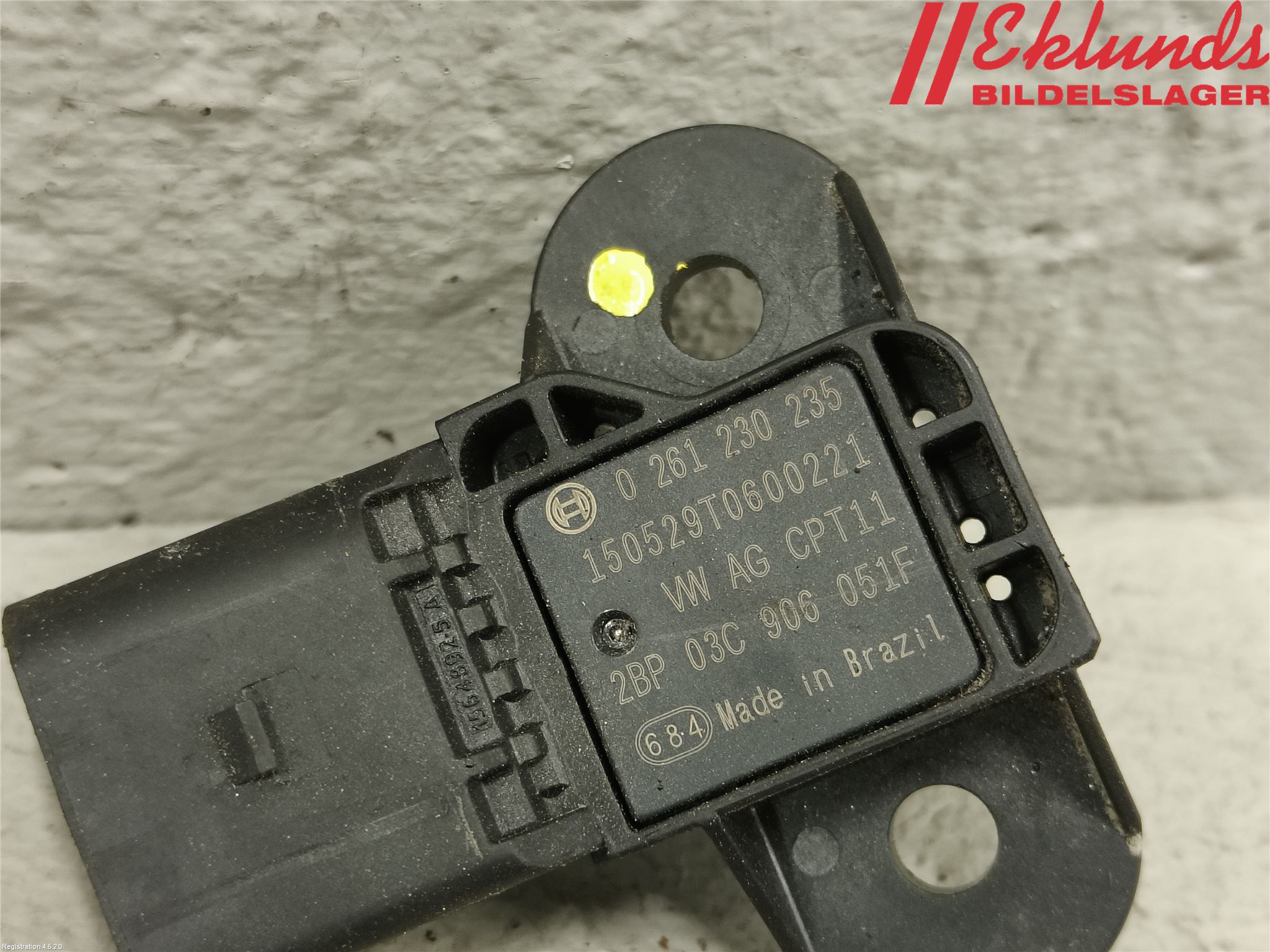 Volkswagen VW TRANSP/CARAVELLE (T6) 16-22 Styrservo Tryckvakt-Sensor-Givare