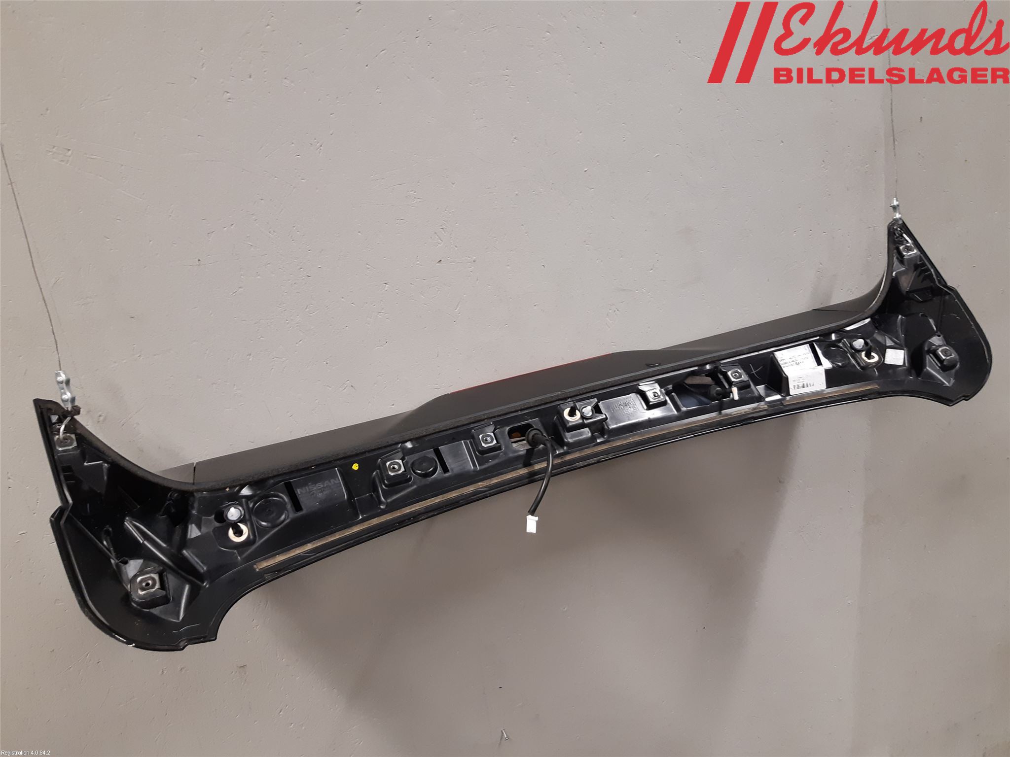 Nissan QASHQAI 14-17 Spoiler Baklucka