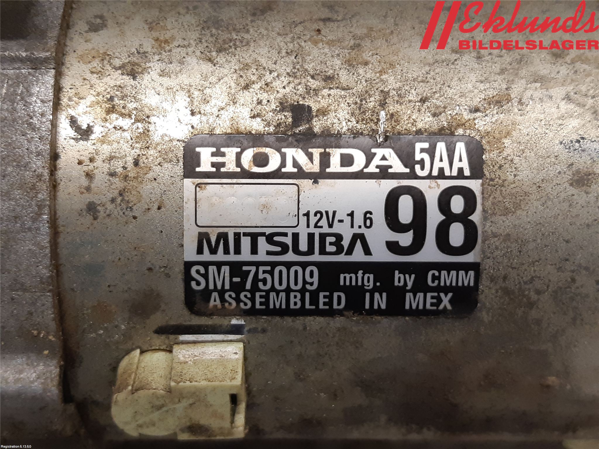 Honda CIVIC 17-22 Startmotor