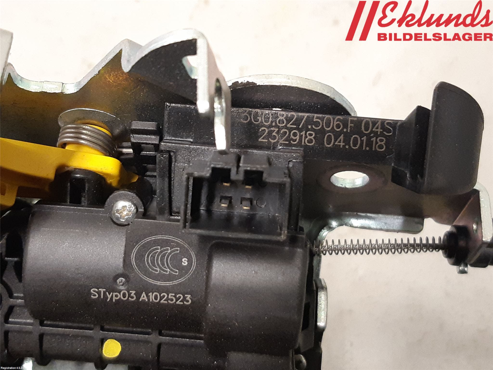 Volkswagen VW PASSAT 15-19 Låskista Baklucka