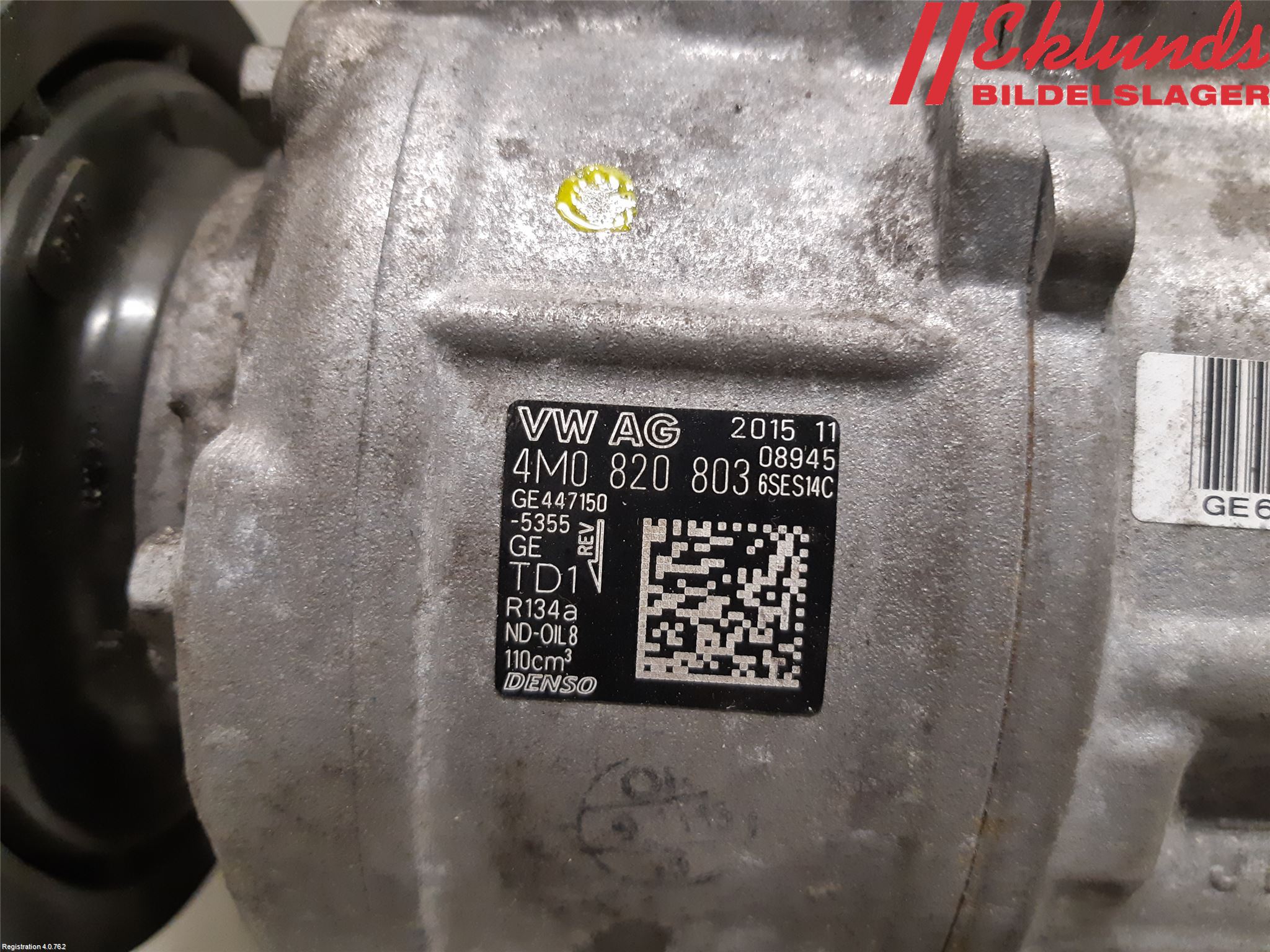 Audi A4/S4 B9 16-19 Ac Kompressor