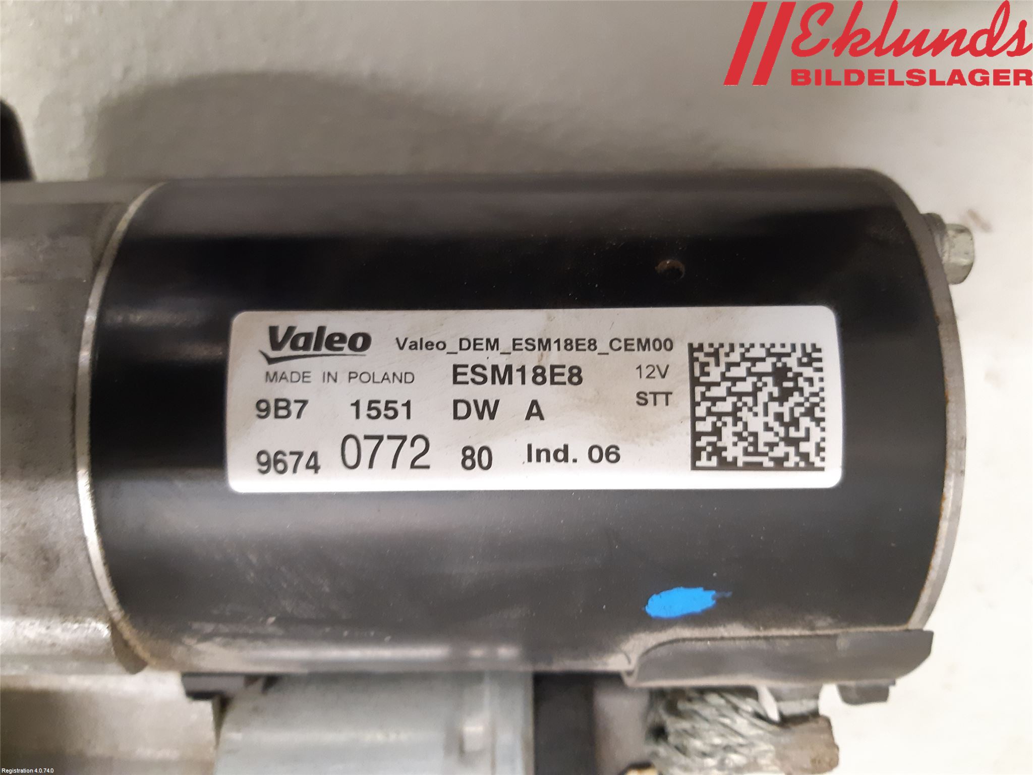 Peugeot 3008 17-24 Startmotor