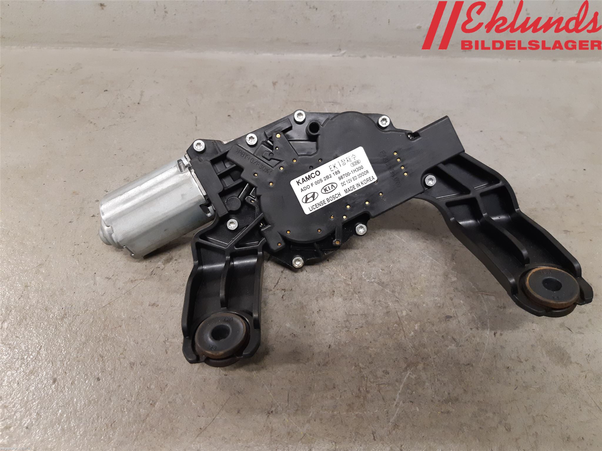 Hyundai ix35 Torkarmotor Baklucka