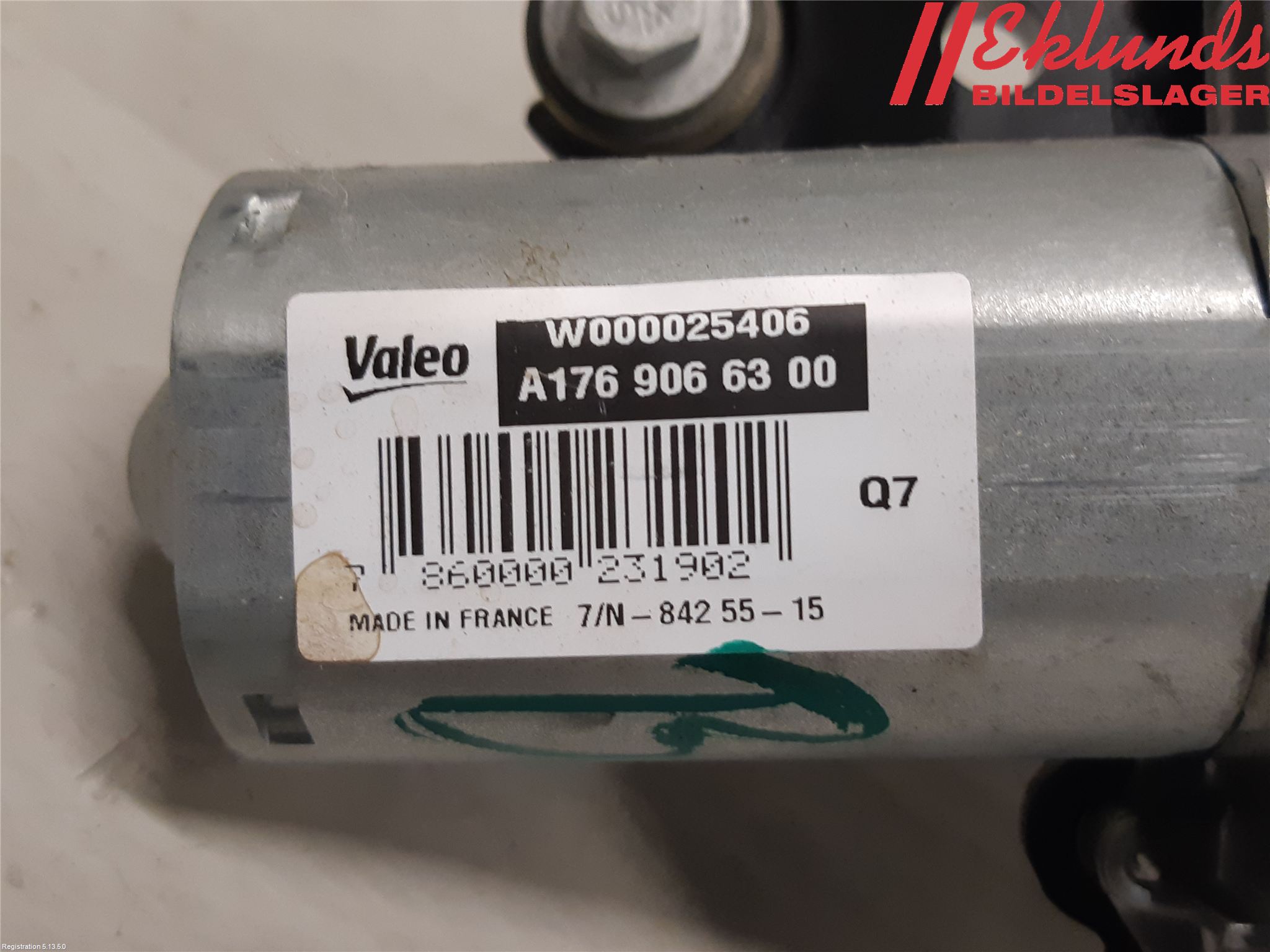 Mercedes-Benz MB A-KLASS (W176) 13-18 Torkarmotor Baklucka
