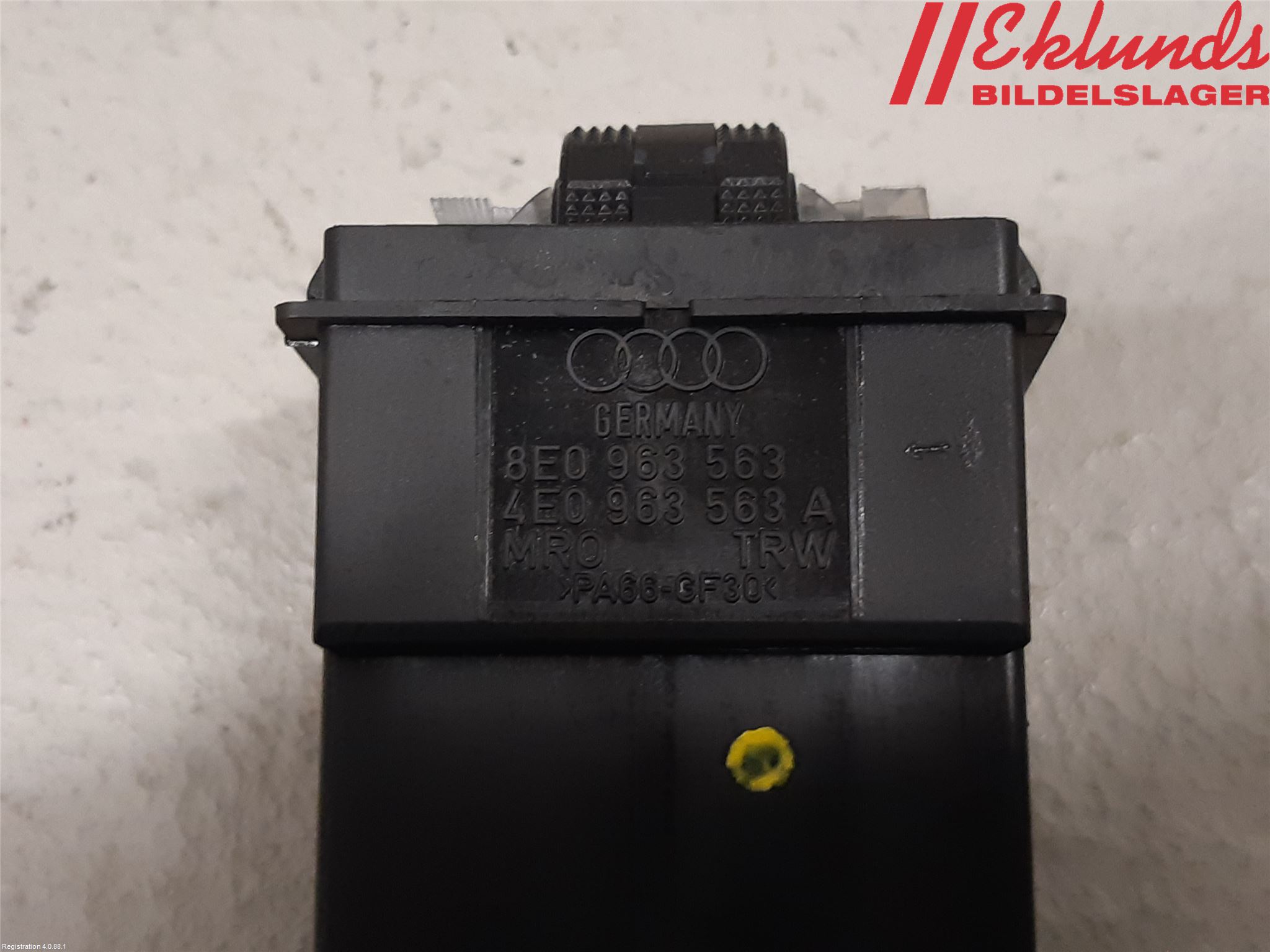 Audi A6/S6     05-11 Strömställare Stolvärme