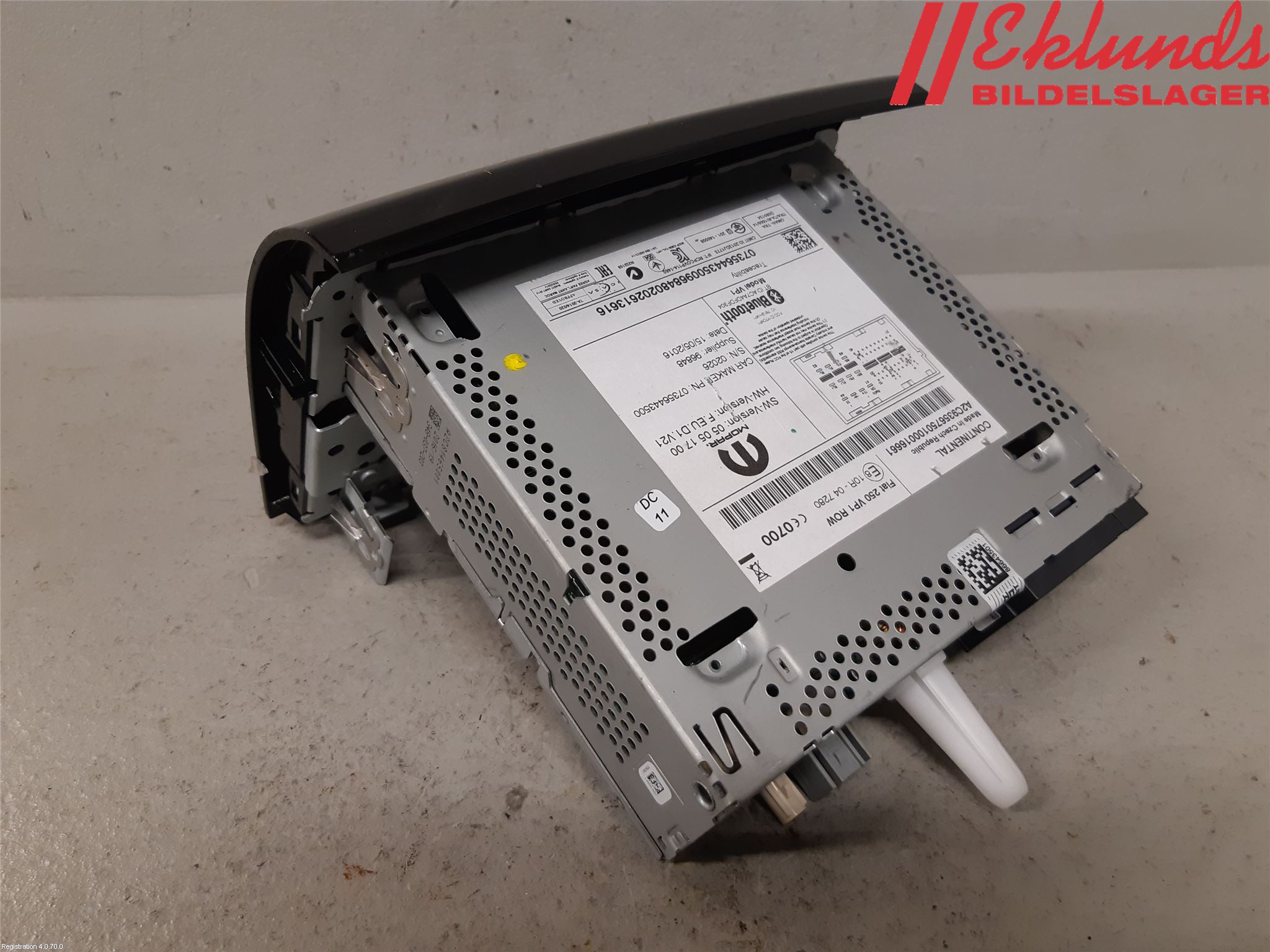 Peugeot BOXER/E-BOXER 15- Cd Radio - Multimediapanel