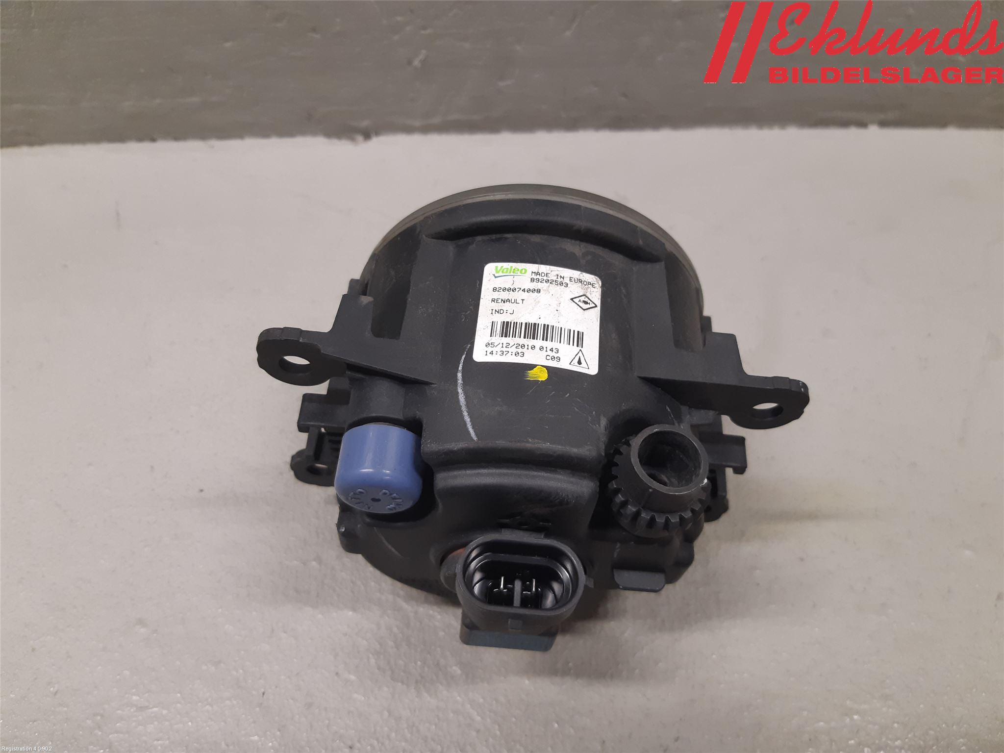 Renault MEGANE III 09-15 Dimljus-Varselljus Fram