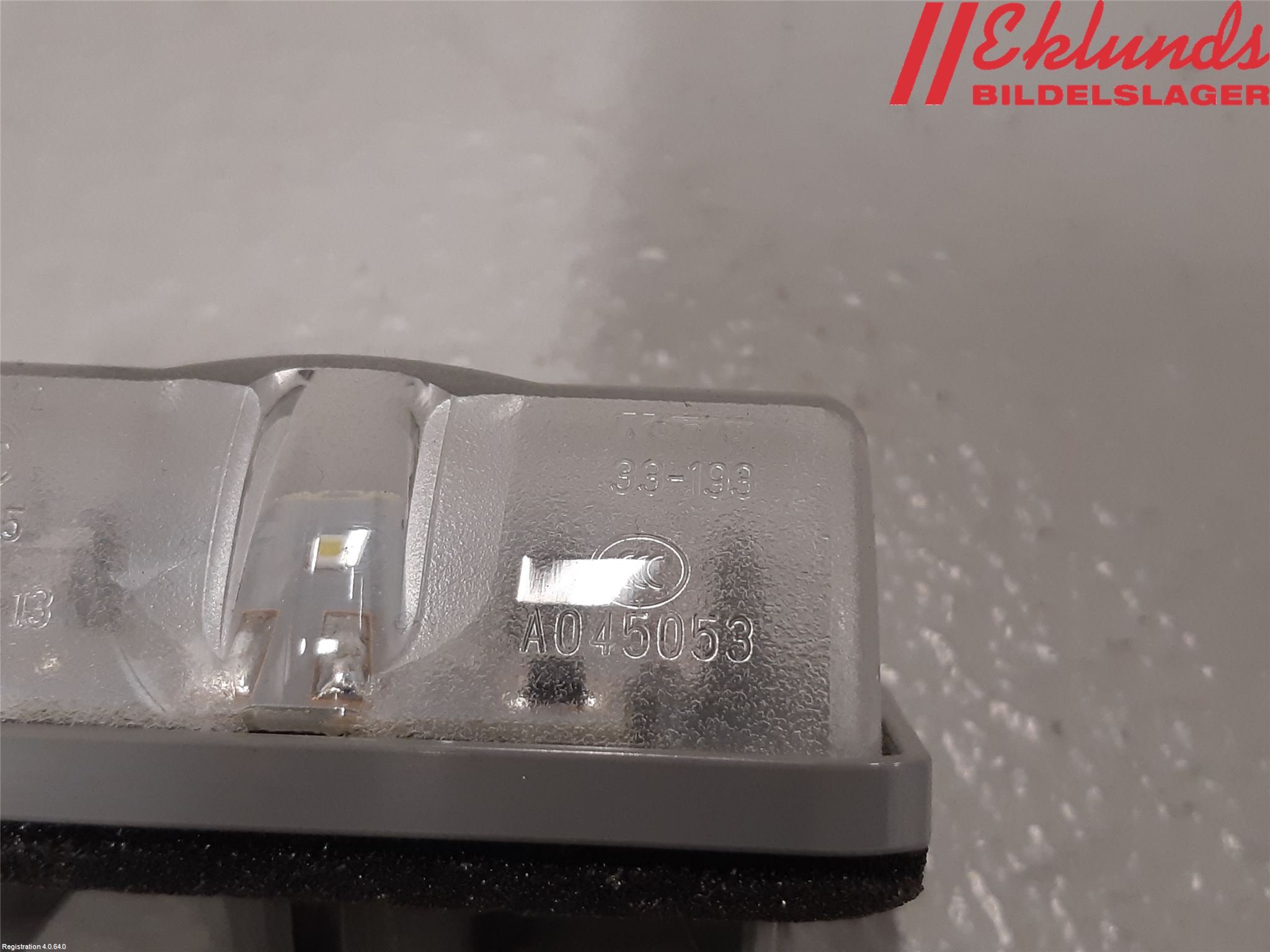 Toyota RAV4 19- Skylt Belysning