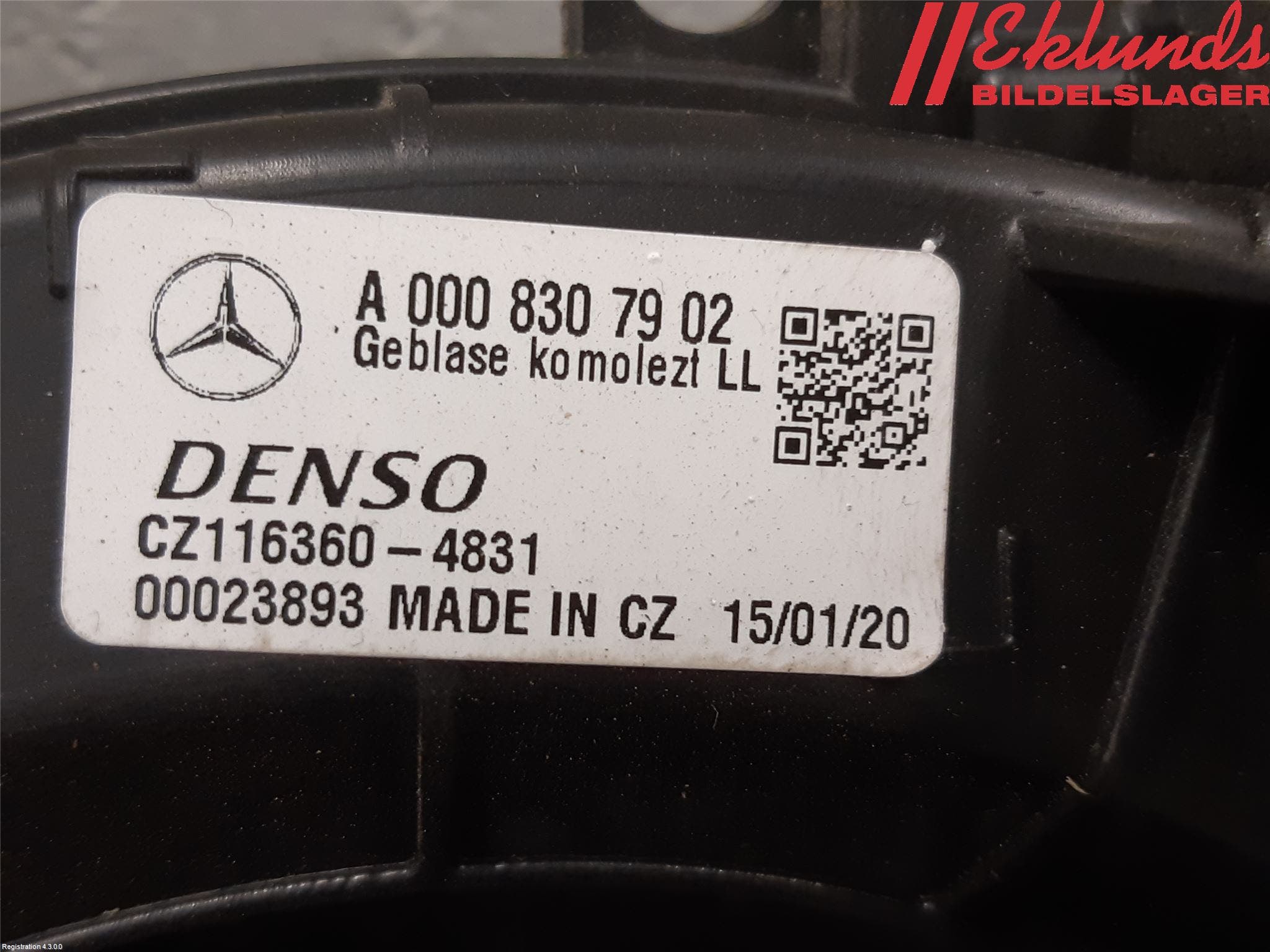 Mercedes-Benz MB SPRINTER (W907/W910) 19- Värmefläkt