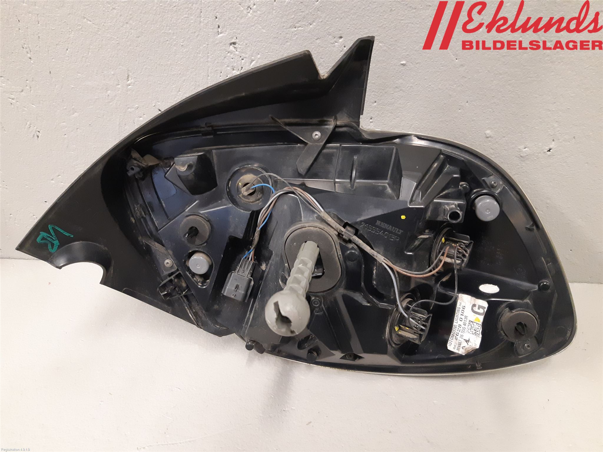 Renault ZOE/E-TECH 13- Bakljus Vänster