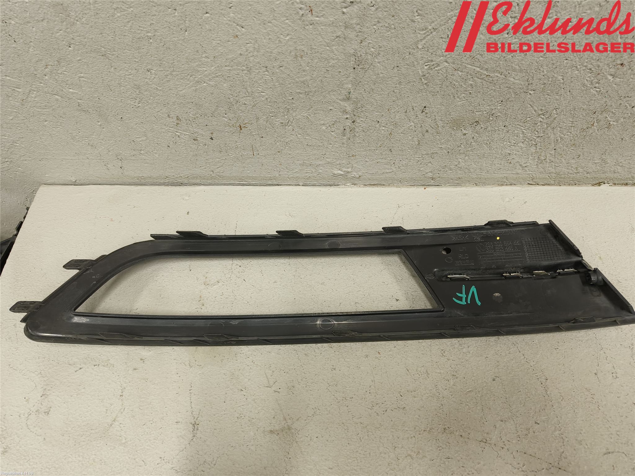 Volkswagen VW PASSAT 15-19 Dimljussarg Fram