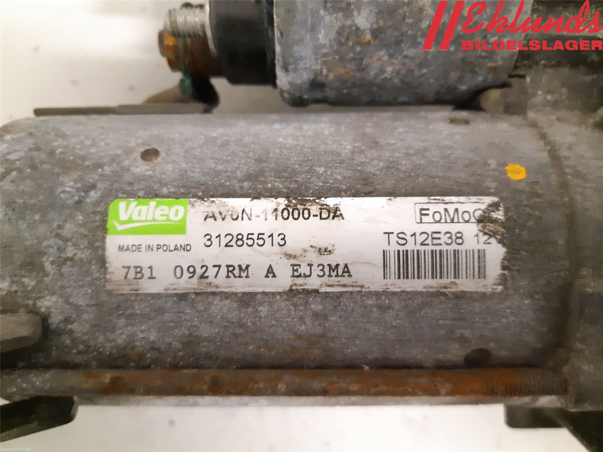 Volvo S60 11-13 Startmotor