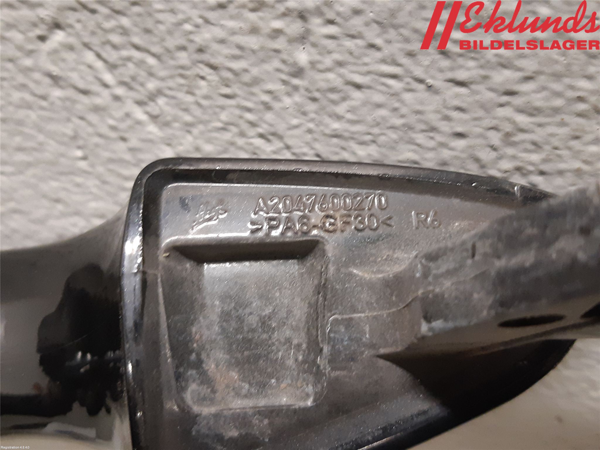 Mercedes-Benz MB E-KLASS (W212) 09-16 Dörrhandtag Yttre Hö