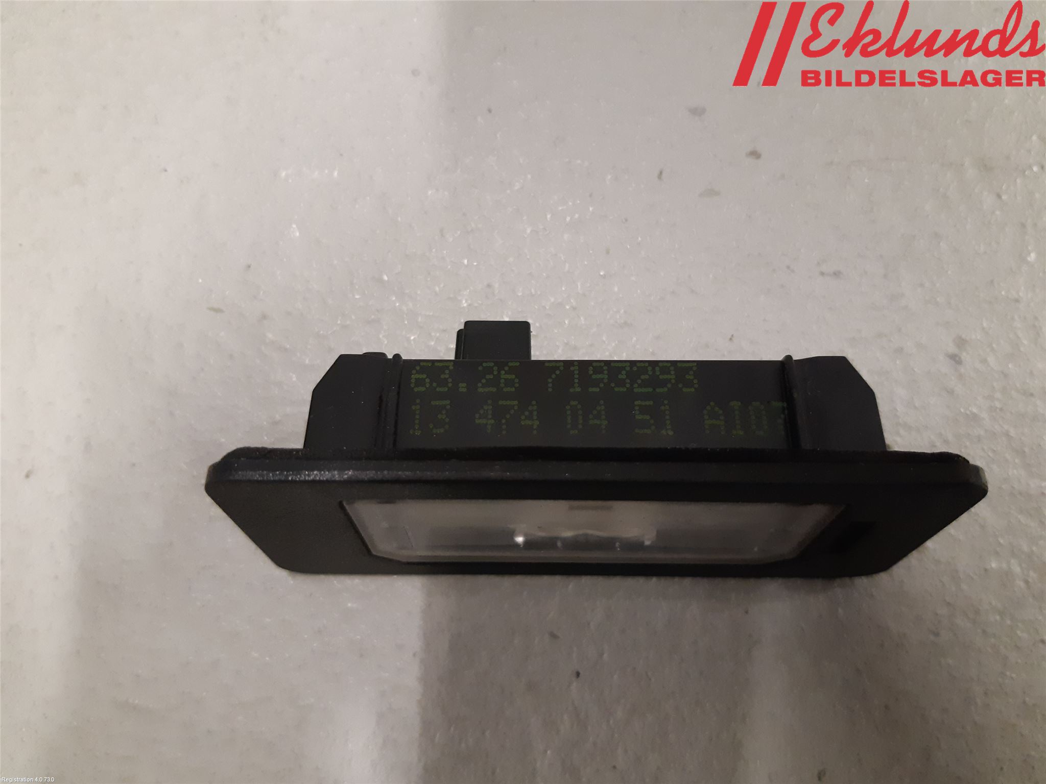 BMW 3 F30/F31/F80 12-19 Skylt Belysning