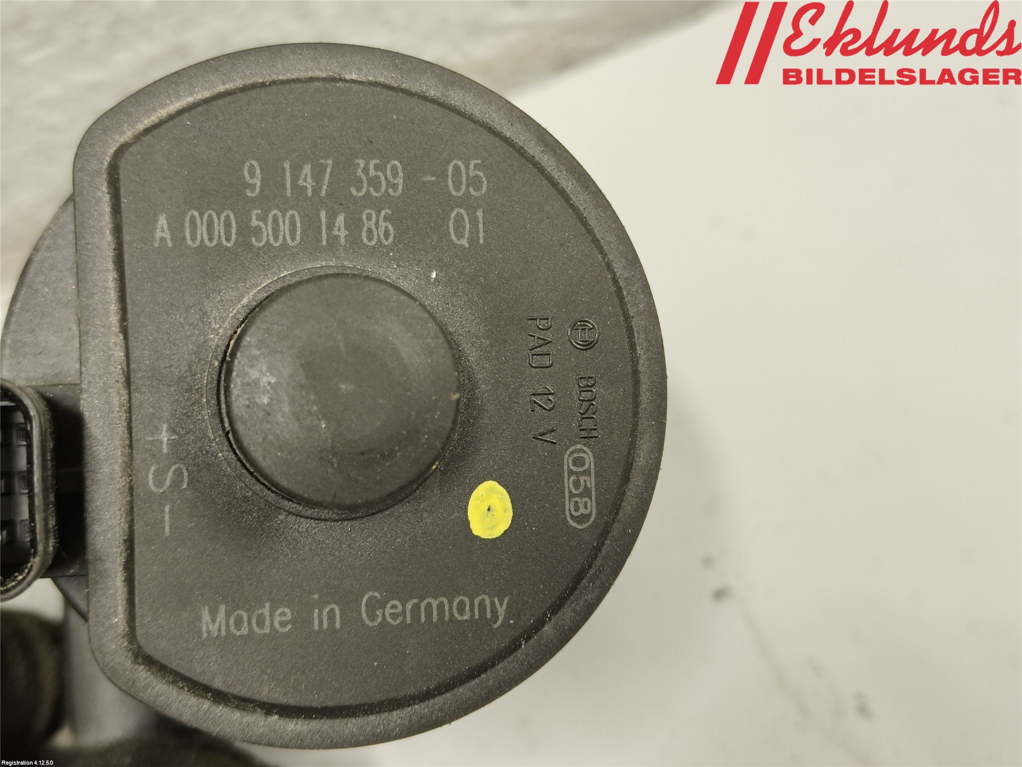 BMW 5 G30/G31/F90 17-23 Värme Cirkulationspump