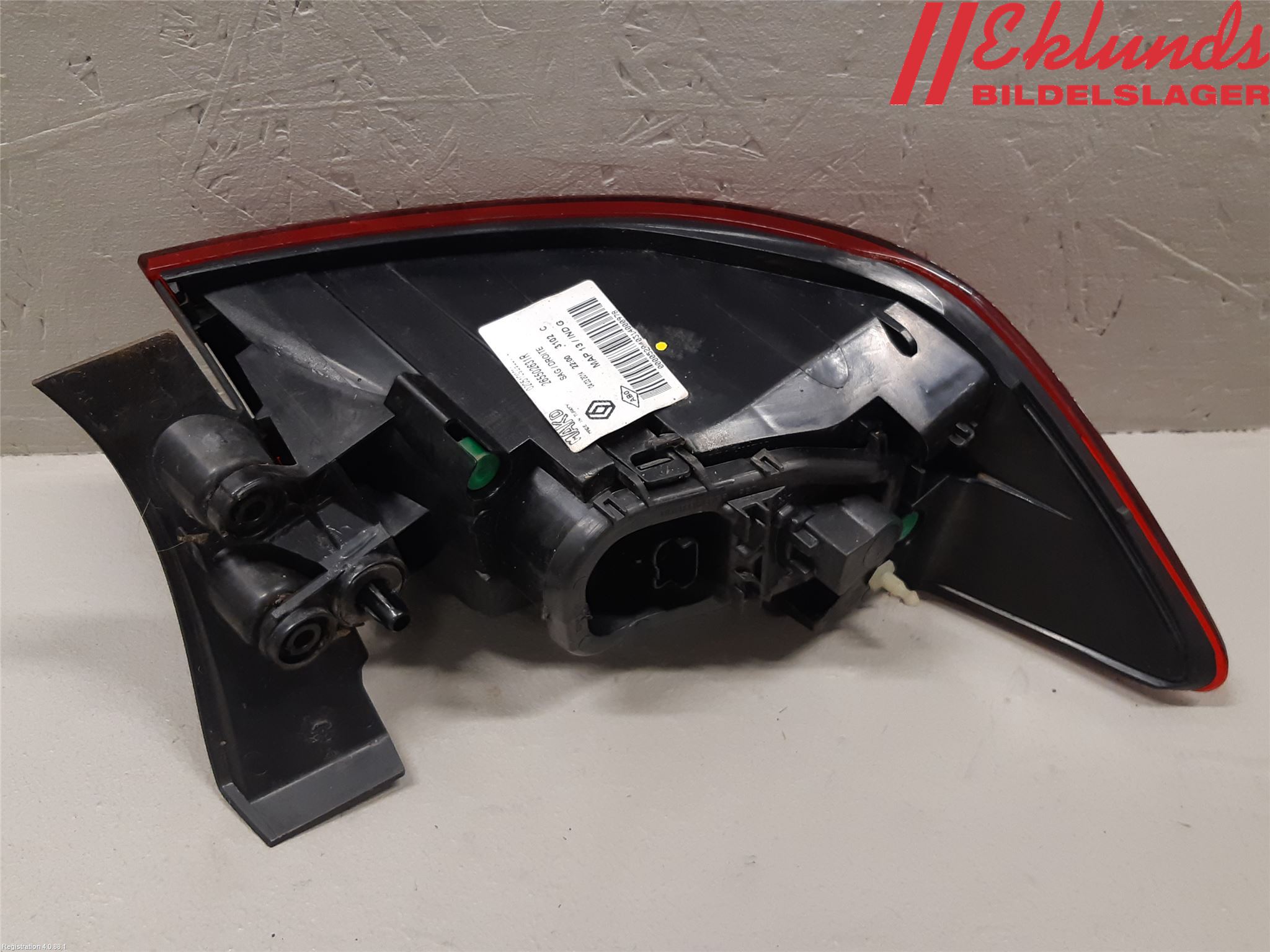 Renault CLIO IV 12-16 Bakljus Höger