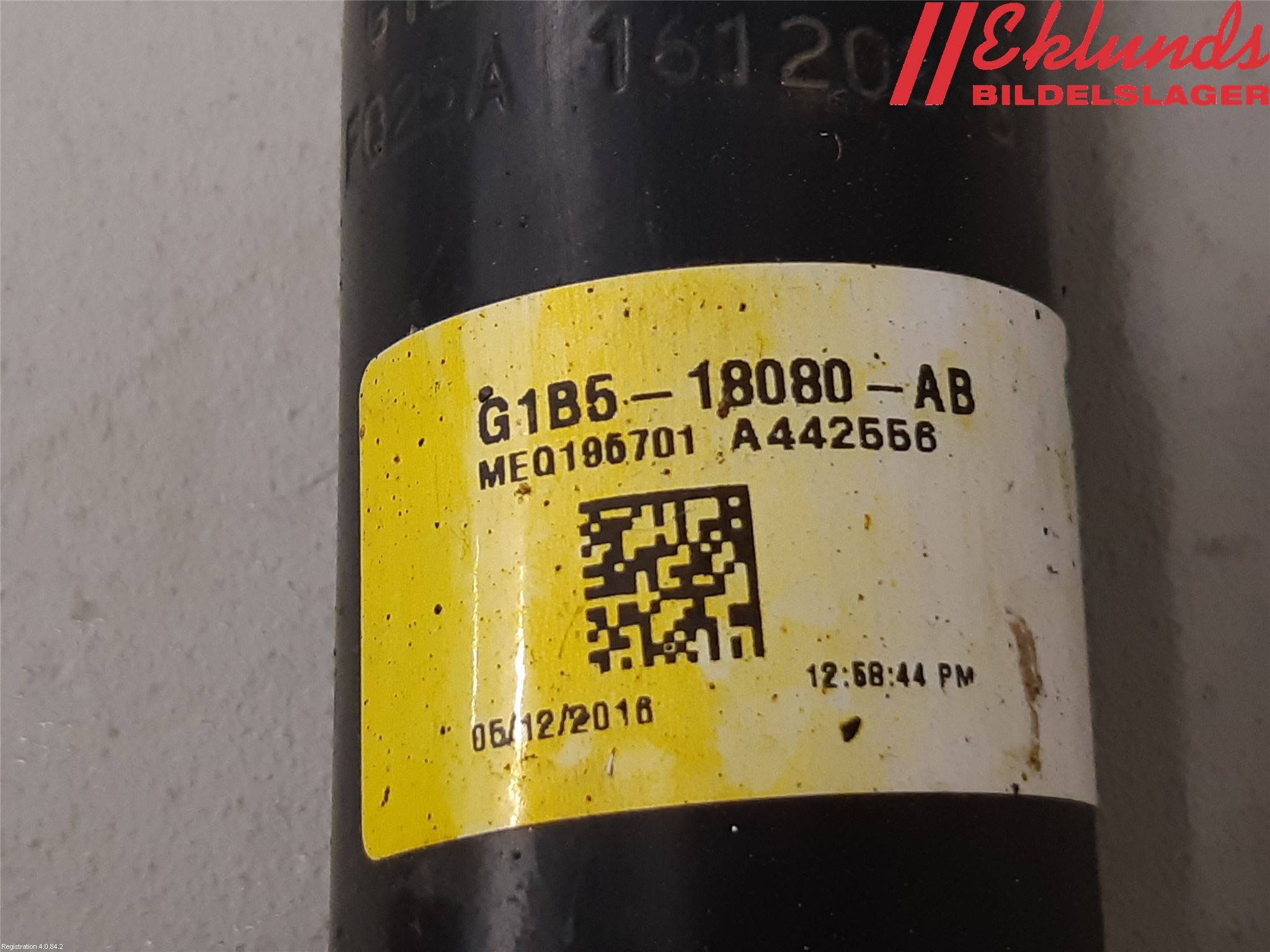 Ford KA+ 16-20 Stötdämpare Bak