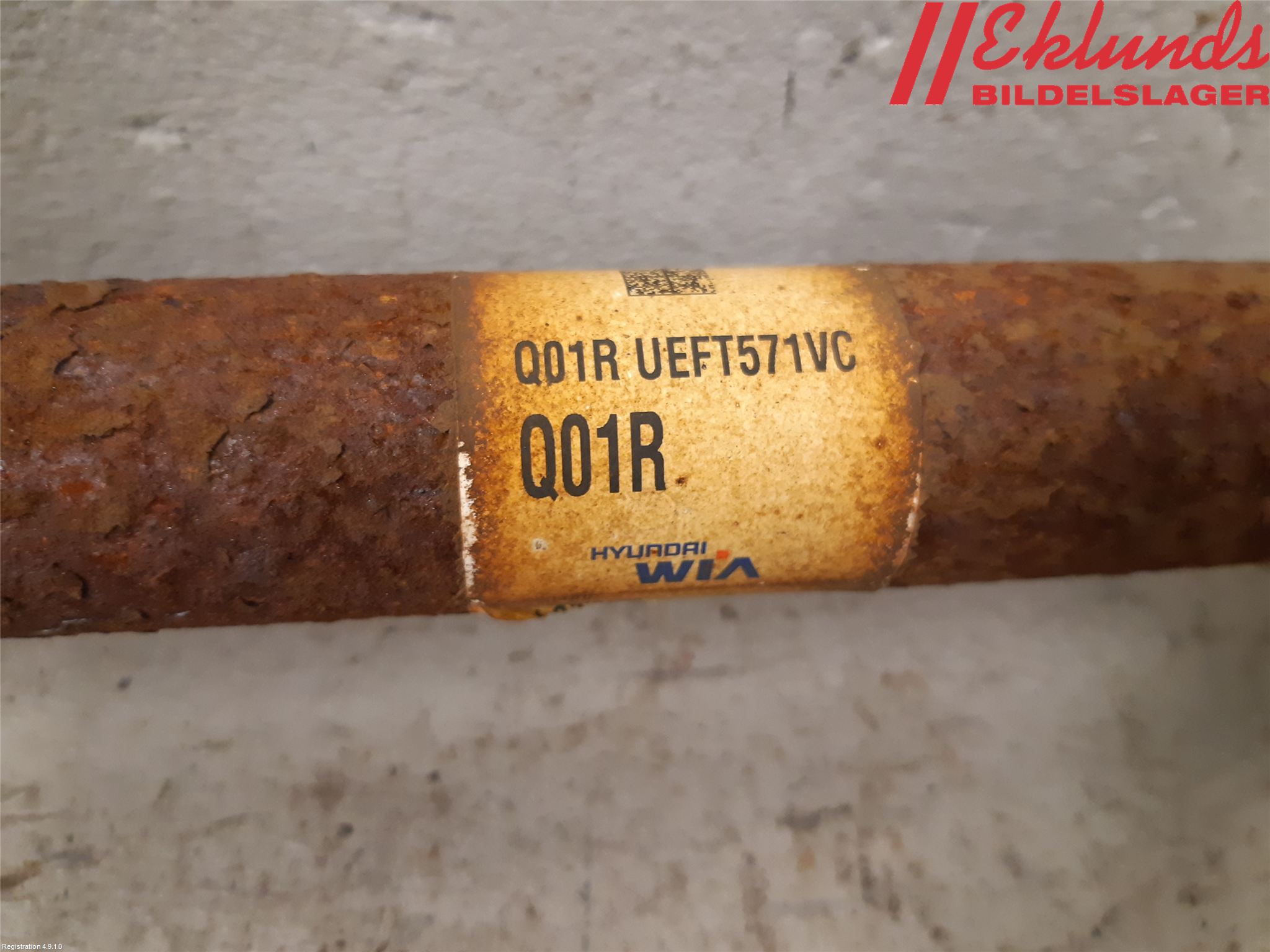 Kia NIRO (DE) 17-22 Drivaxel Fram Höger