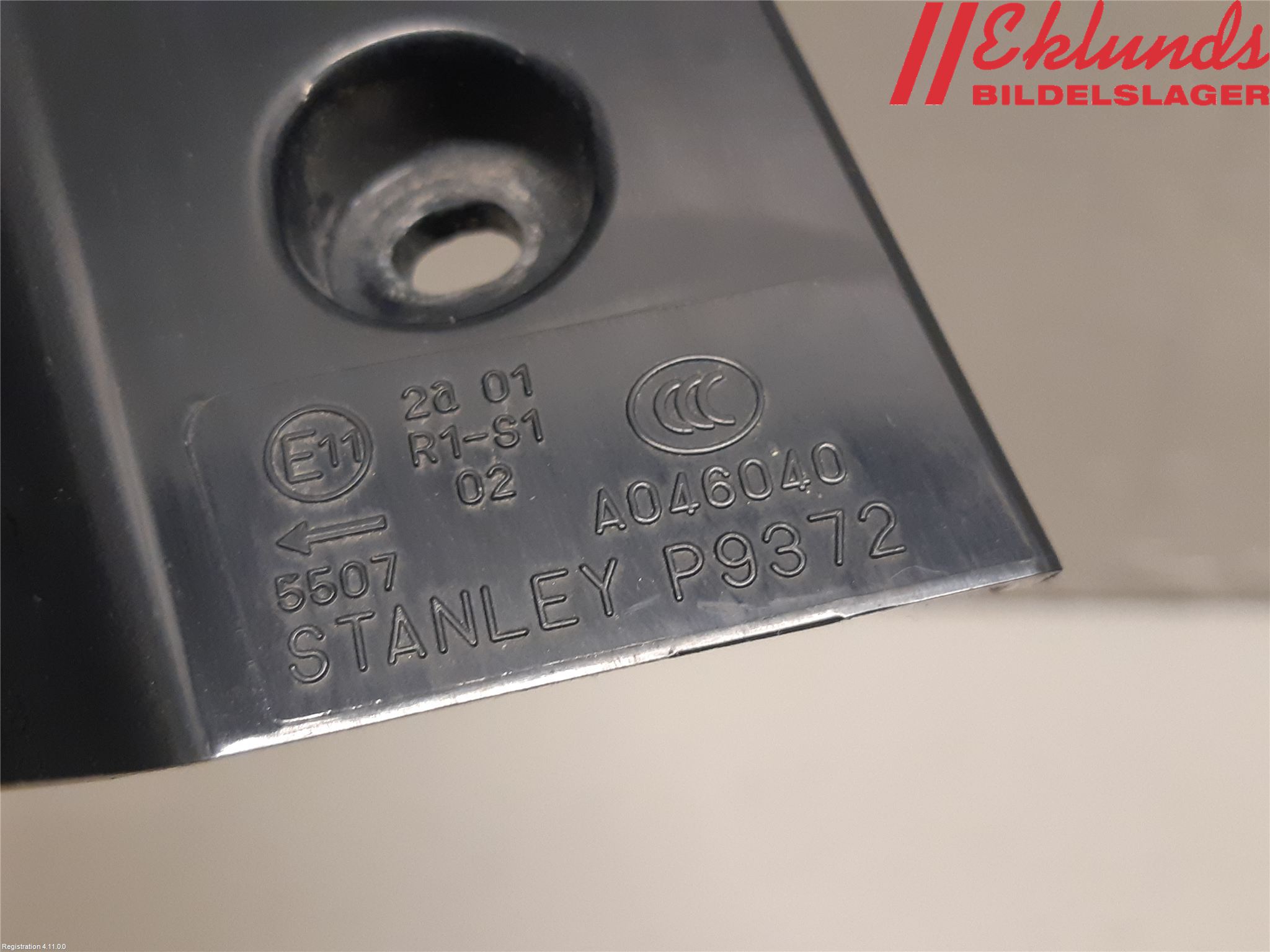 Mitsubishi ASX 10-22 Bakljus Vänster