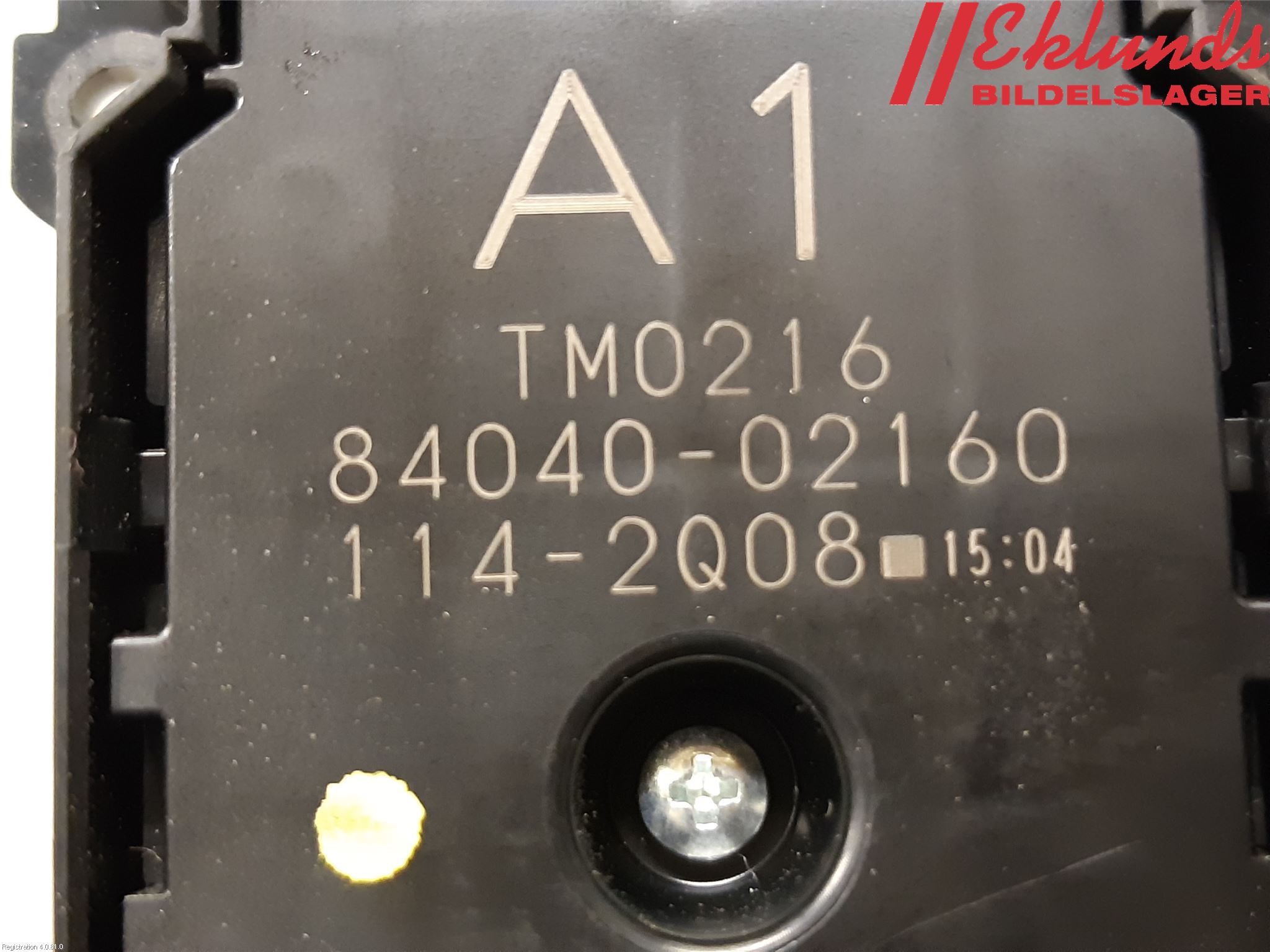 Toyota COROLLA 19- Strömställare Elhiss