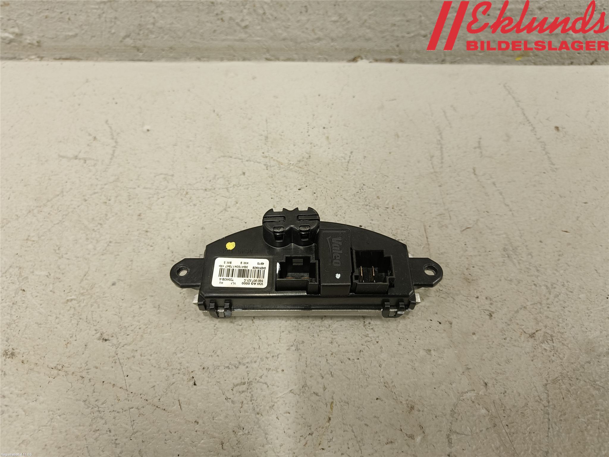 Audi A3/S3 8V 13-20 Värmefläktsmotstånd