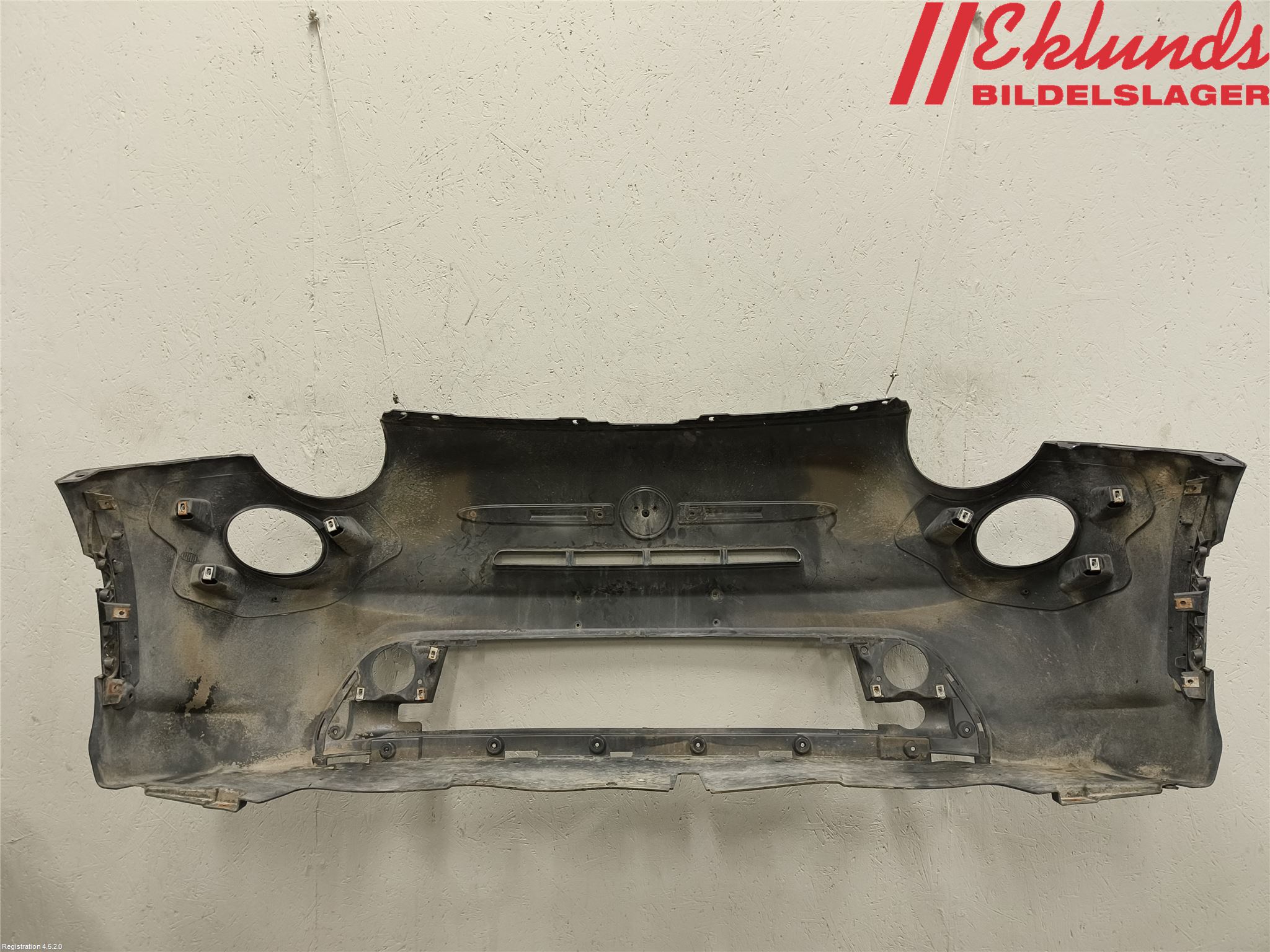 Fiat 500 07- Stötfångarbeklädnad Fram