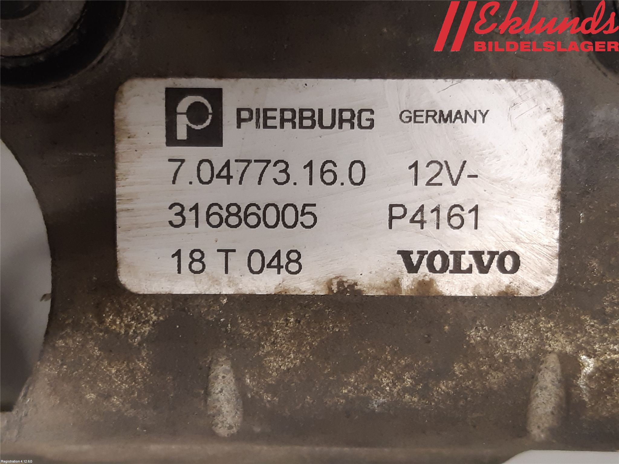 Volvo V90 17->> Värme Cirkulationspump