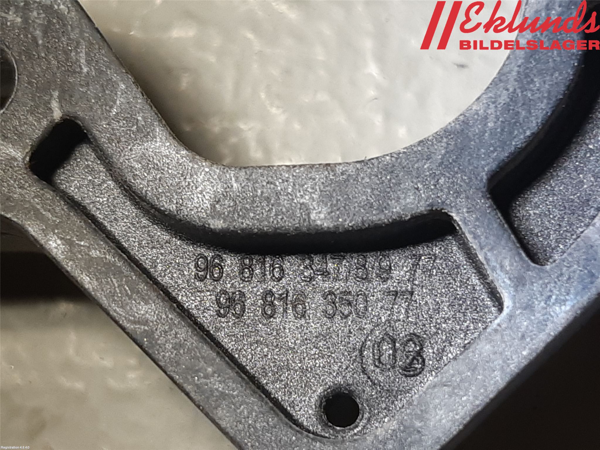 Citroen C3 PICASSO Dörrhandtag Yttre Vä