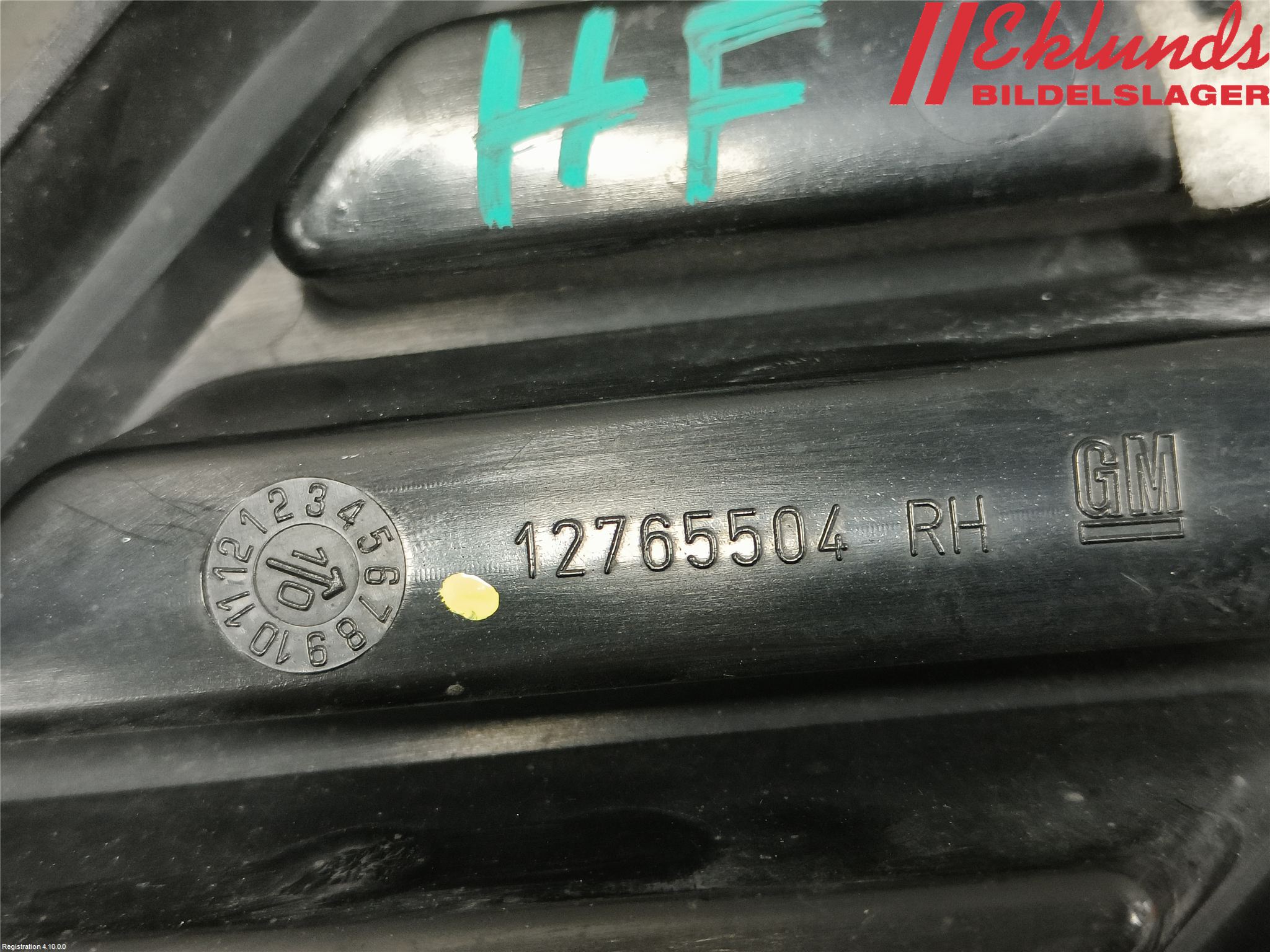 Saab 9-3 VER2/VER3 08-15 Grilldel Höger