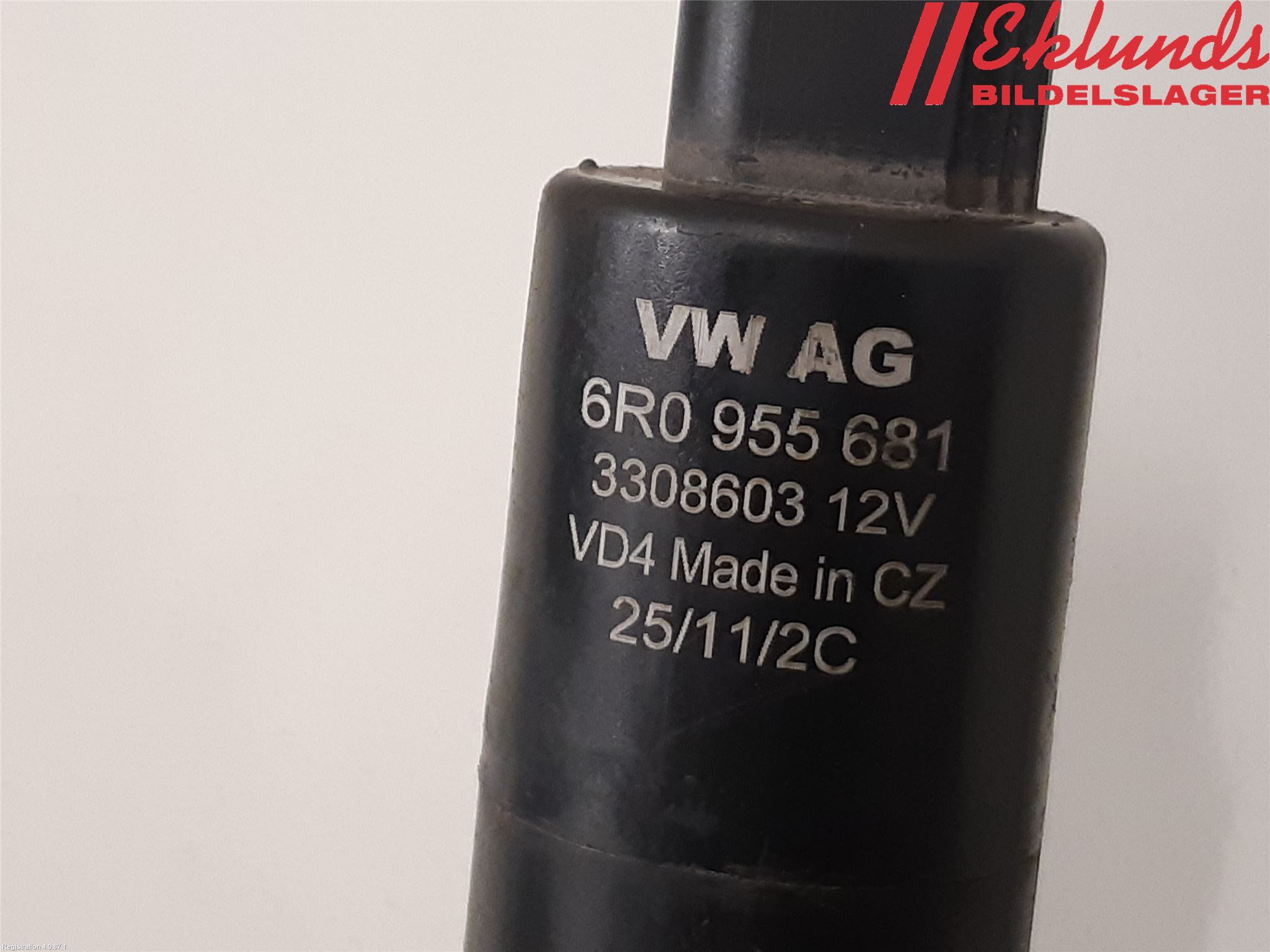 Volkswagen VW PASSAT 11-14 Spolarpump Högtryck