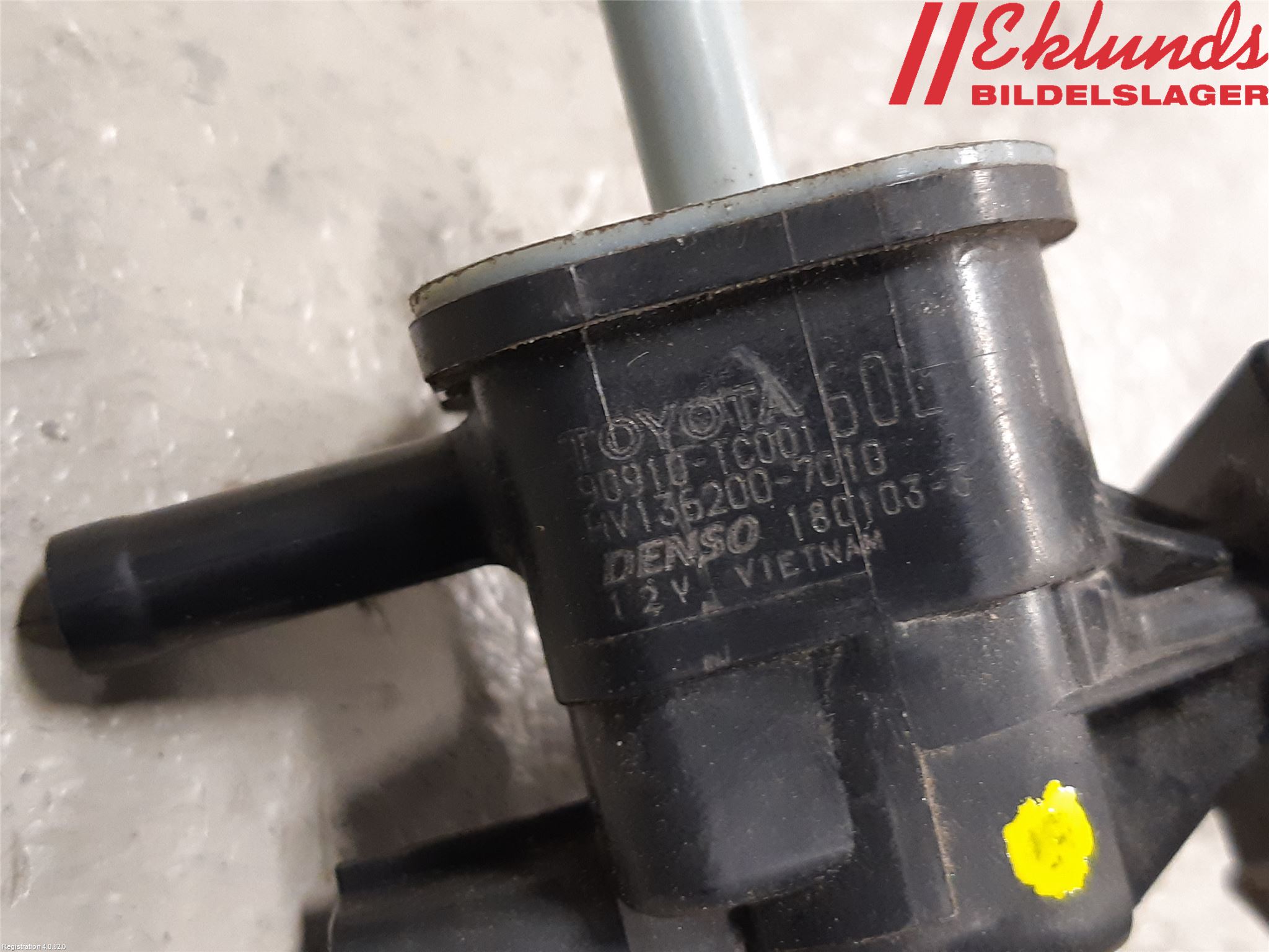 Toyota YARIS XP130 15-20 Vakuumventil