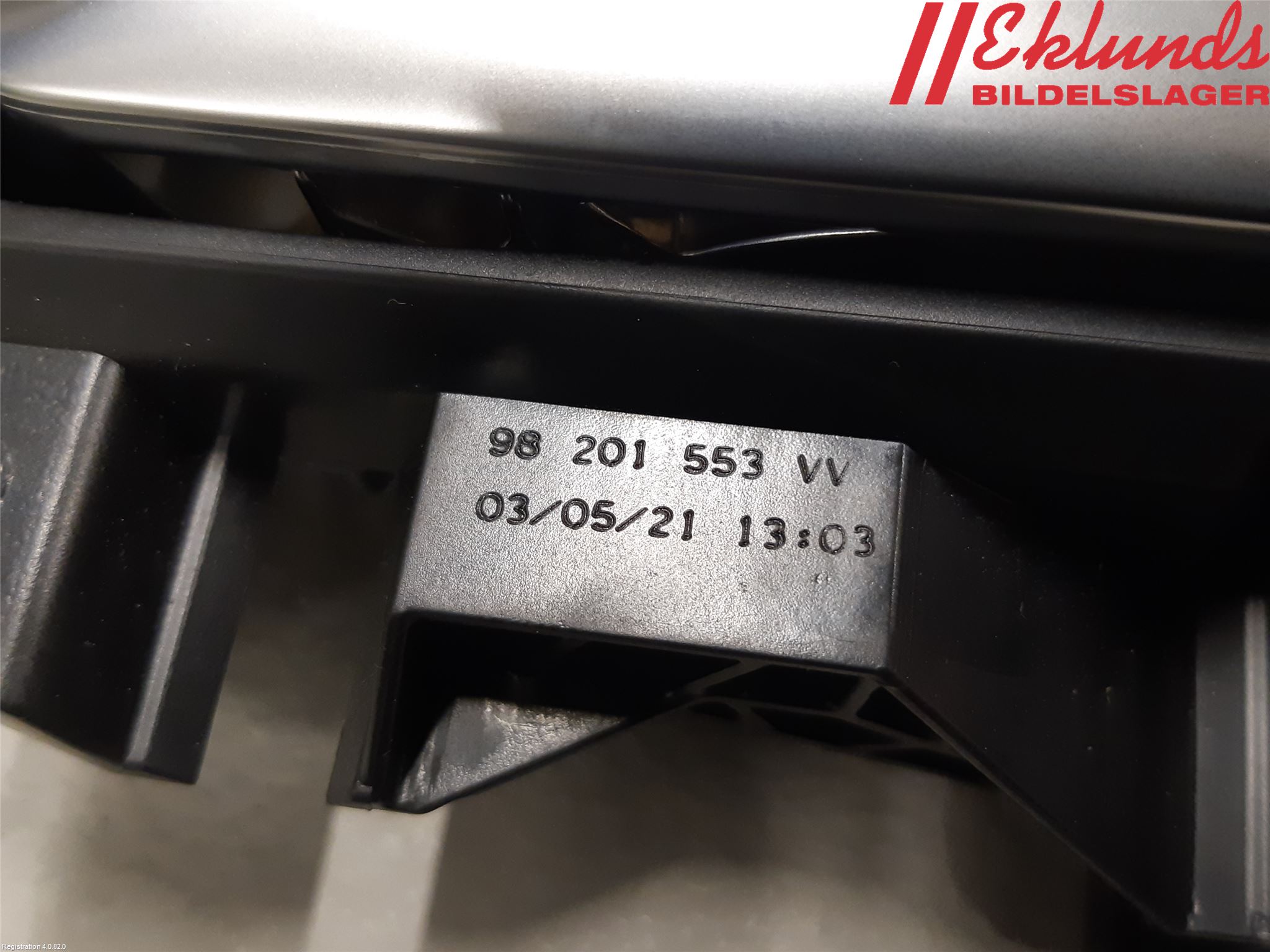 Peugeot 2008 13-20 Dörrhandtag Inre Vä