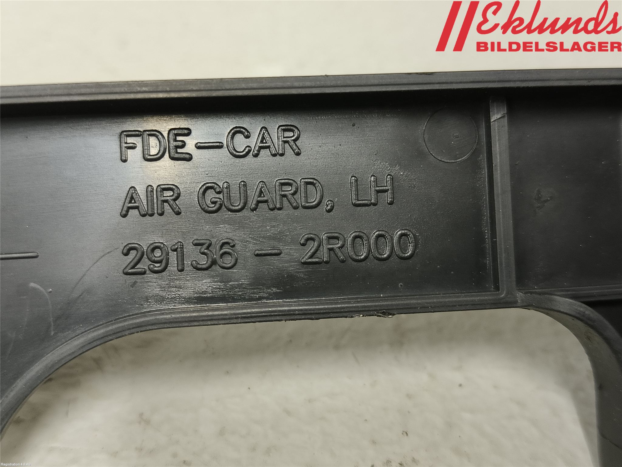 Hyundai i30 FD 07-12 Deflektor Plåt-Plast Kylning
