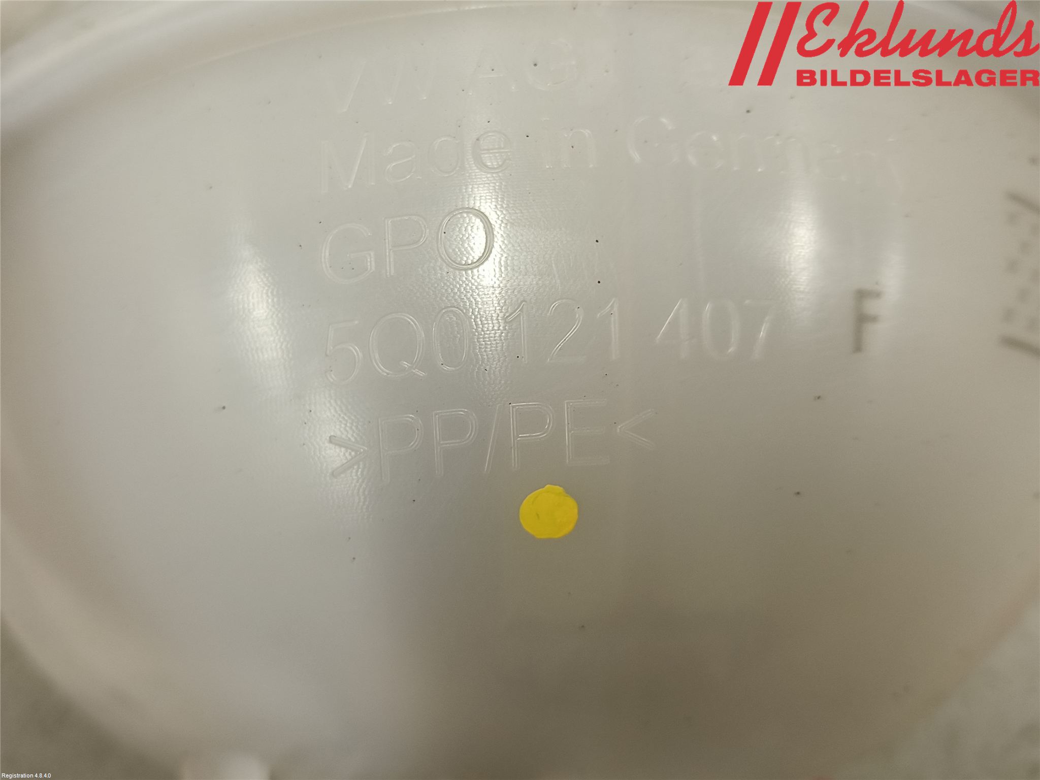 Volkswagen VW GOLF / E-GOLF VII 13-20 Expansionstank