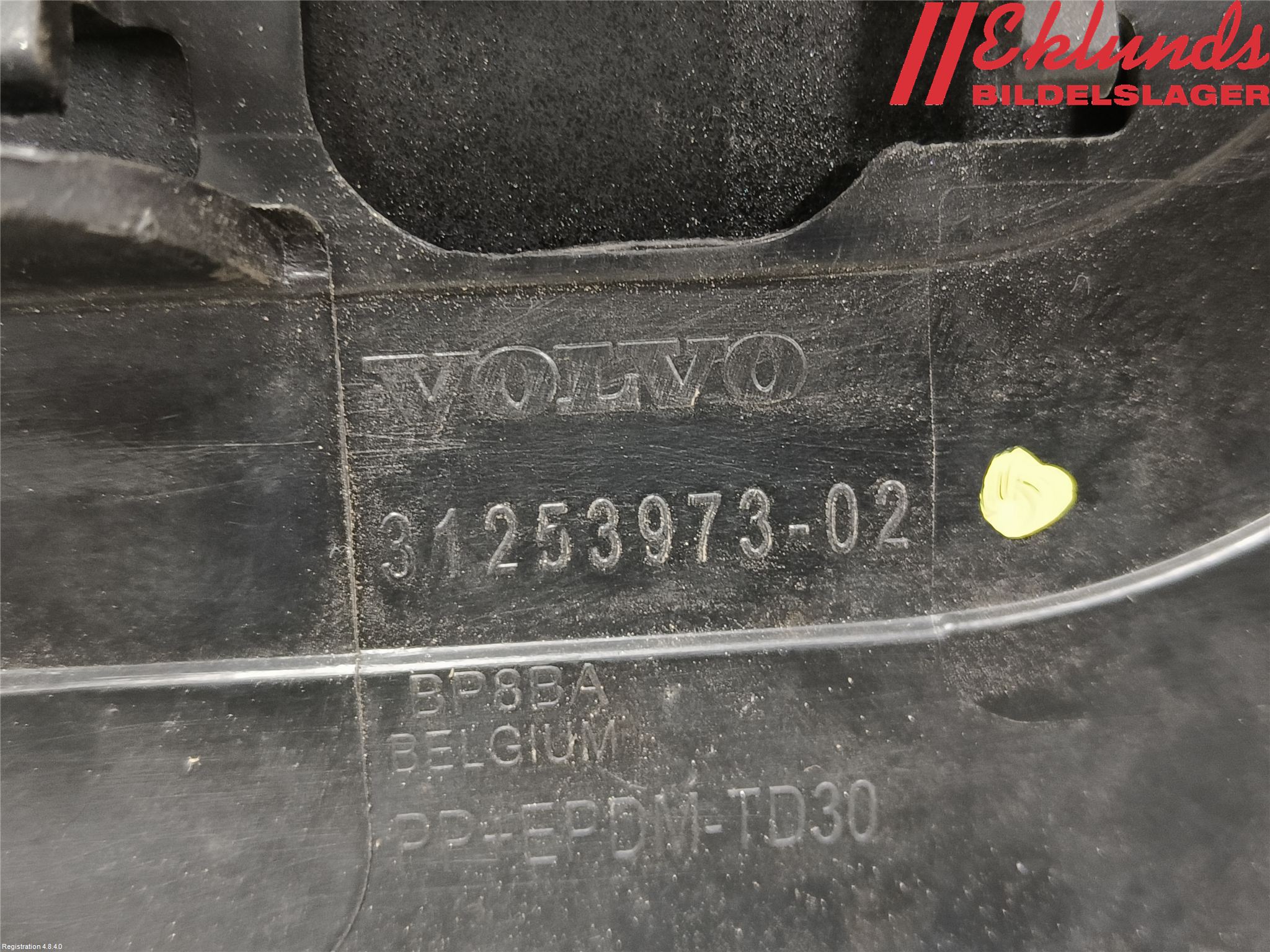 Volvo V40 12-19 Spoiler Baklucka