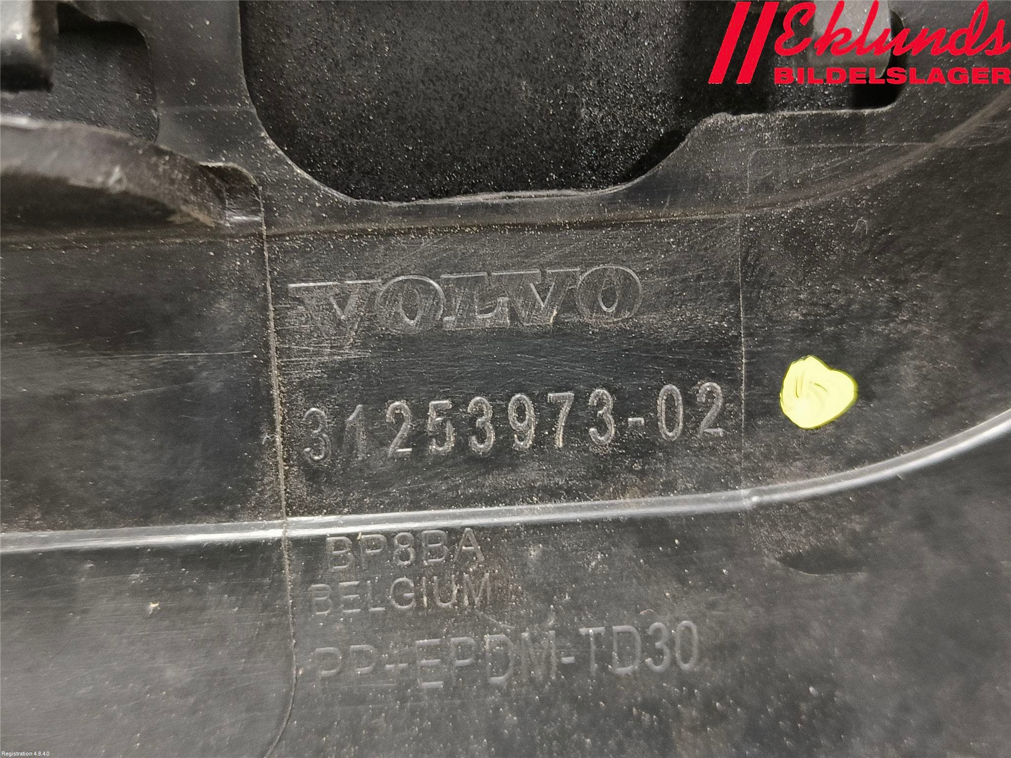 Volvo V40 12-19 Spoiler Baklucka