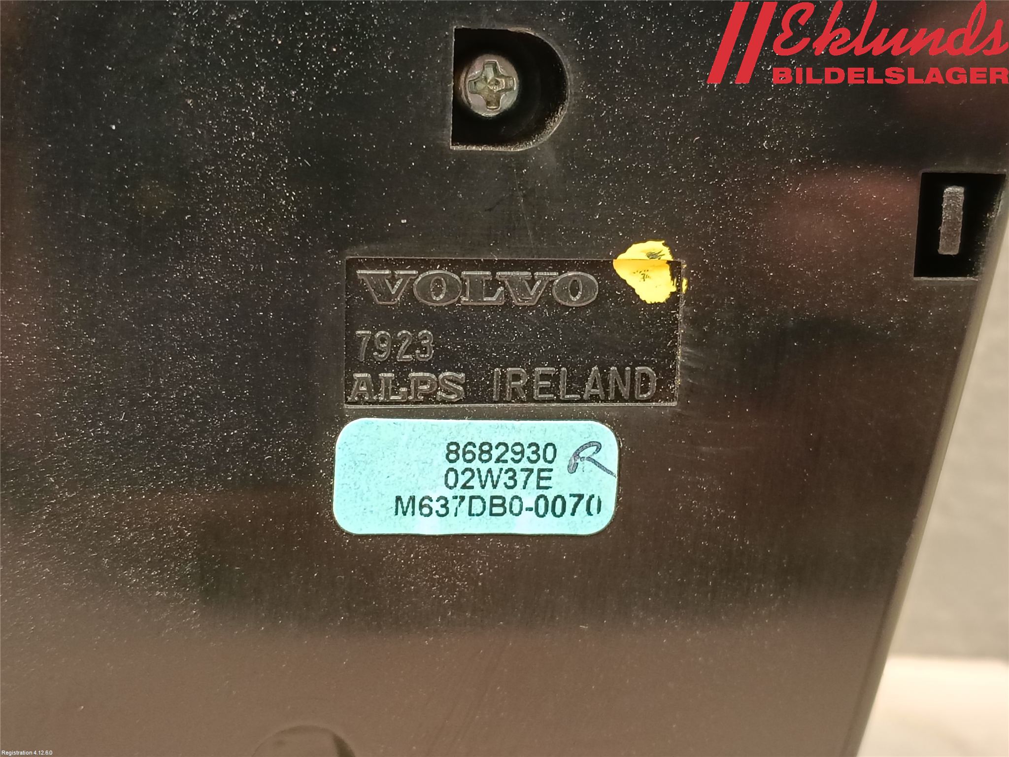 Volvo V70 00-04 Ac Styrenhet Ac Manöveren